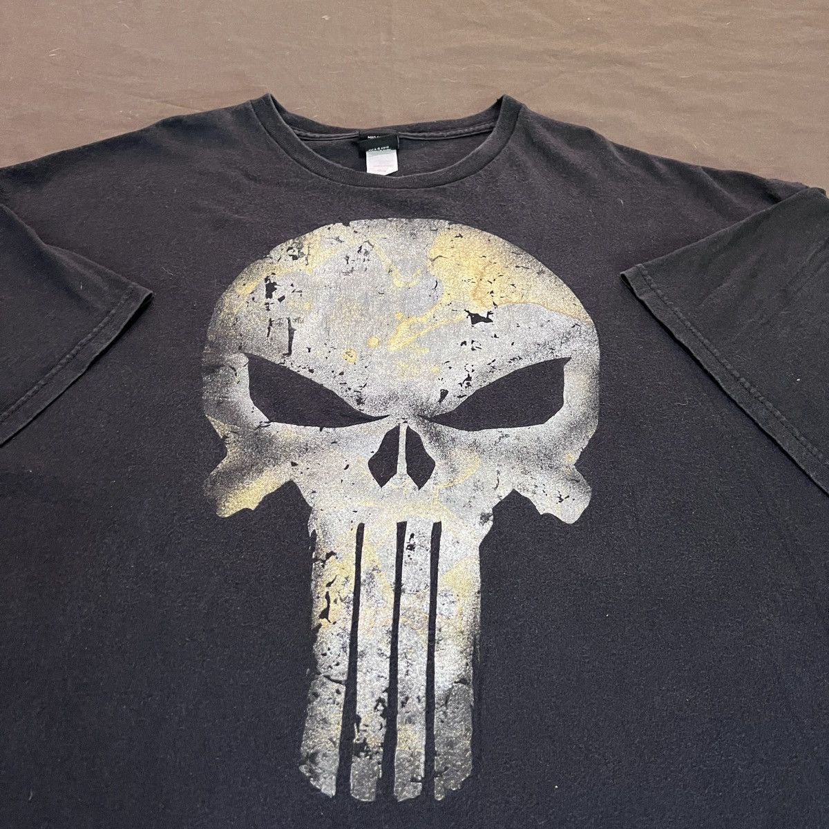 Cartoon Network × Marvel Comics × Vintage Vintage Y2K Punisher Marvel Comics Tee 3XL Faded Oversized Size US XXL / EU 58 / 5 - 5 Thumbnail