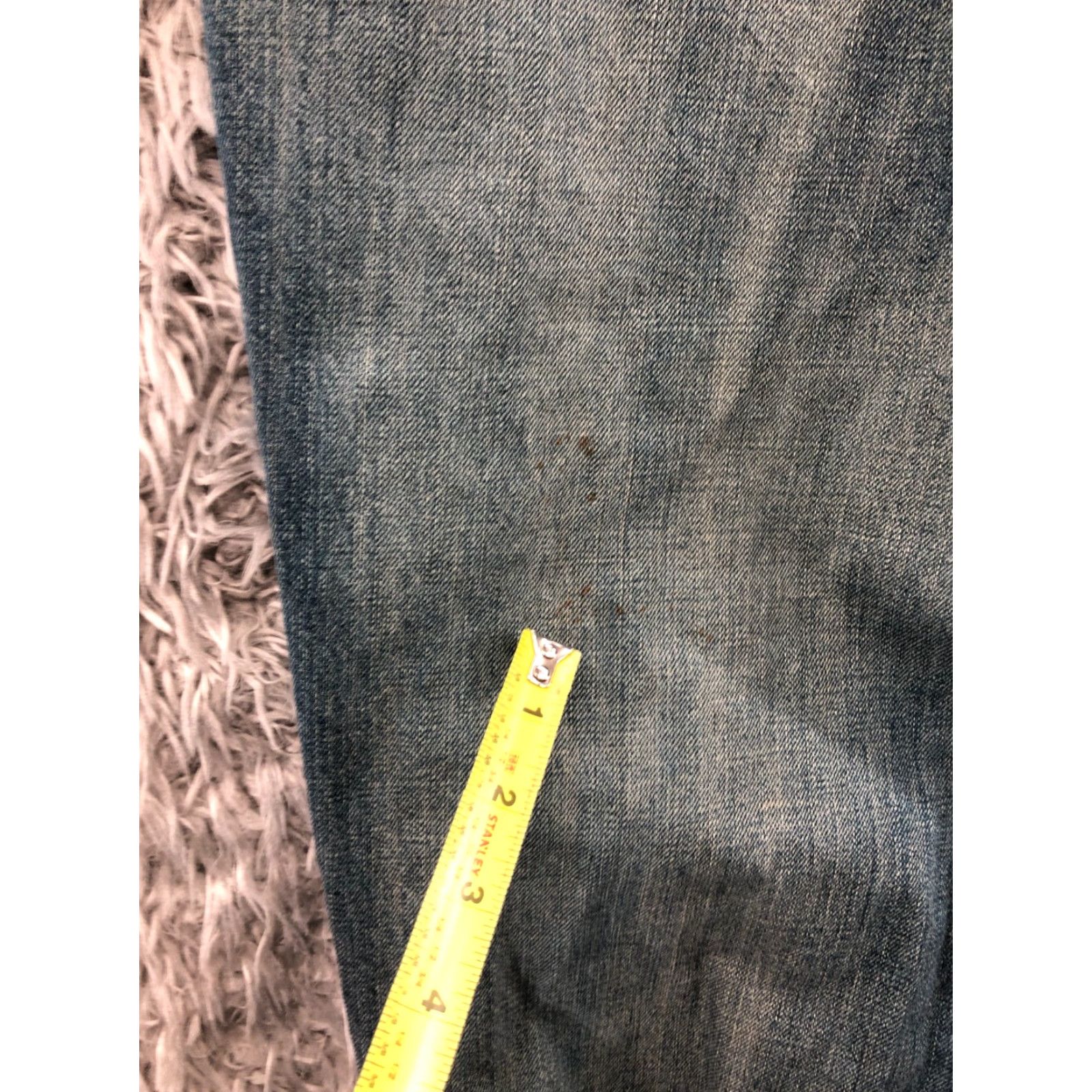 J.Crew J.Crew Jeans 36x32 Mens Mid Straight Blue Denim 5-Pocket Regular Belt Loops Medium Wash 36 Immutable Regular Fit Size US 36 / EU 52 - 5 Thumbnail