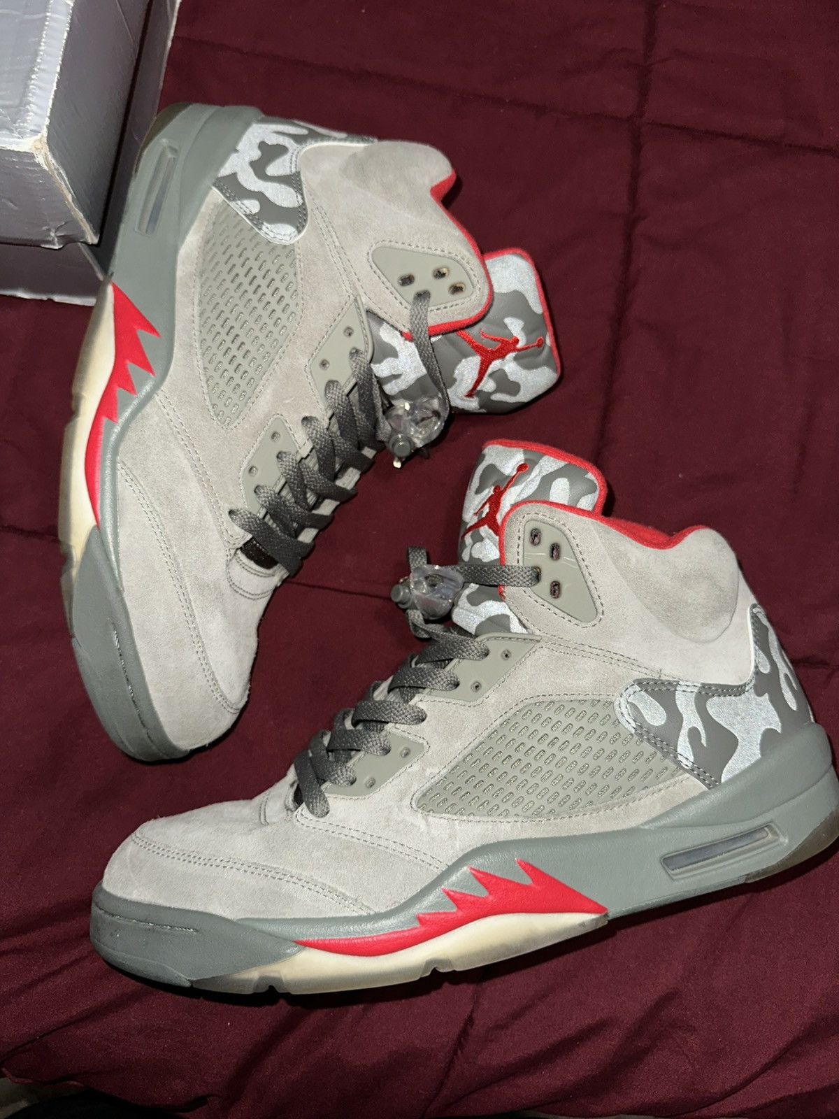 Vintage Jordan 5 camo Size US 12 / EU 45 - 2 Thumbnail