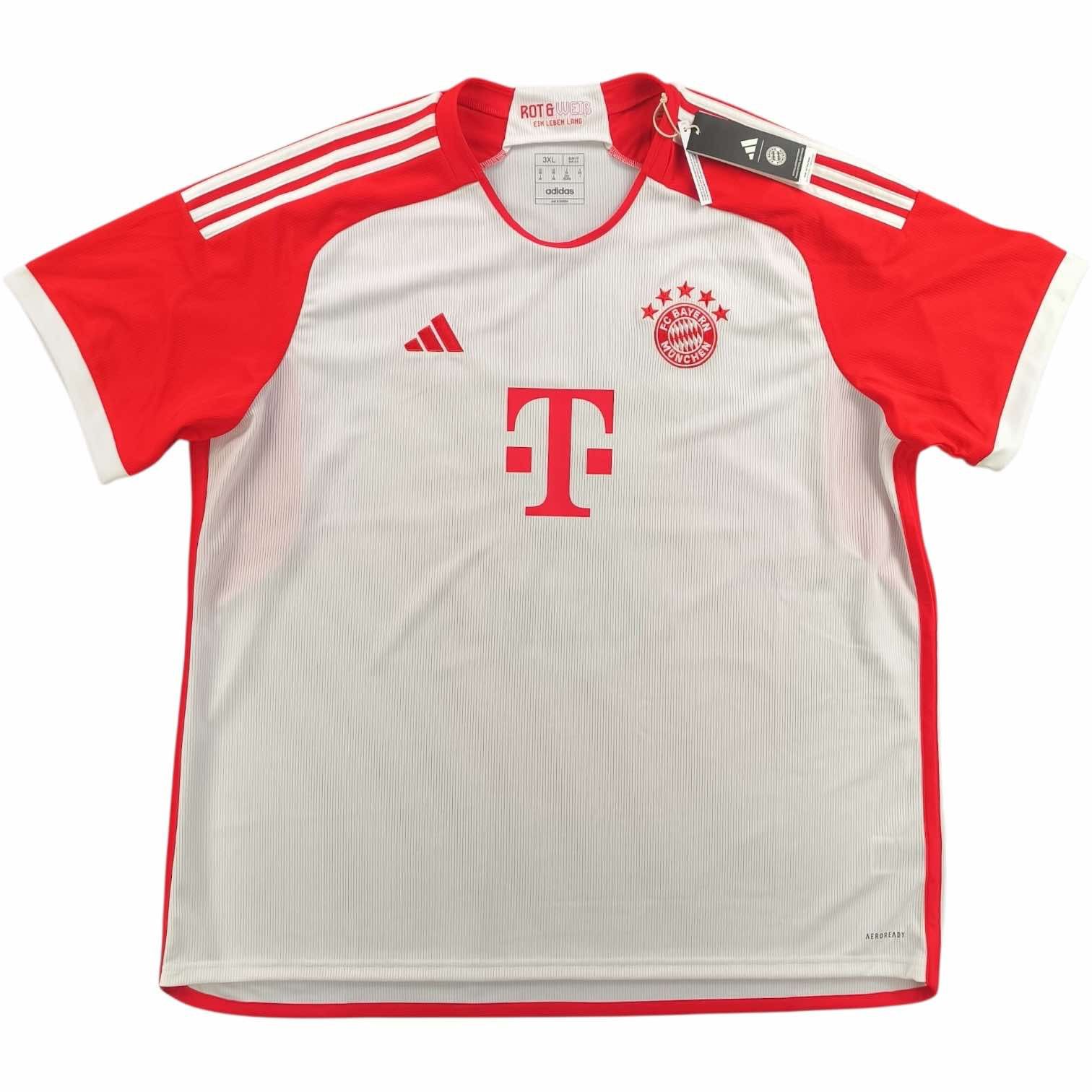 Adidas NEW Bayern Munich 23-24 home Musiala football jersey sz 3XL Size US XXL / EU 58 / 5 - 2 Thumbnail