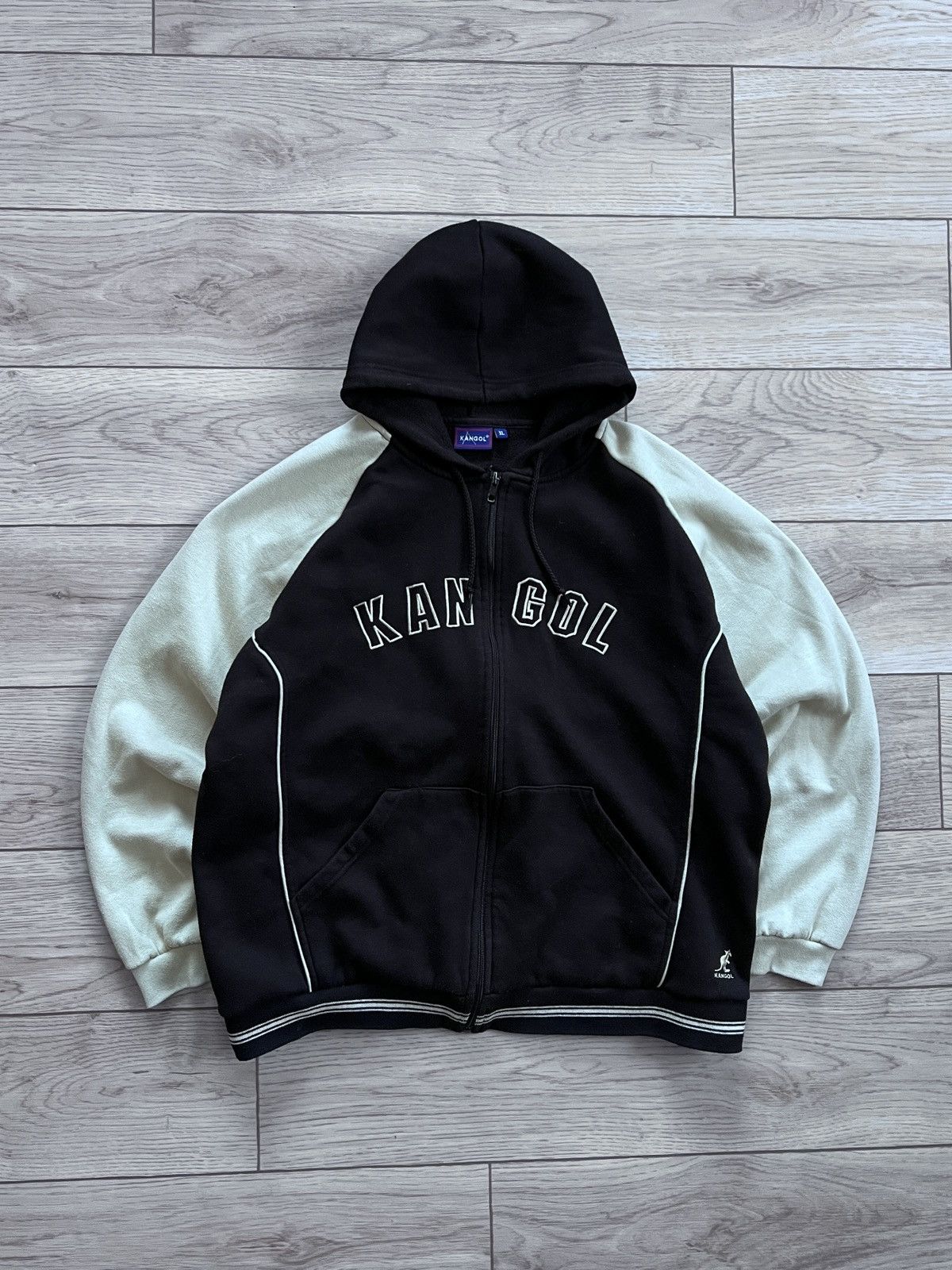 Japanese Brand × Kangol × Vintage Kangol vintage oversize zip up hoodie Size US L / EU 52-54 / 3 - 1 Thumbnail