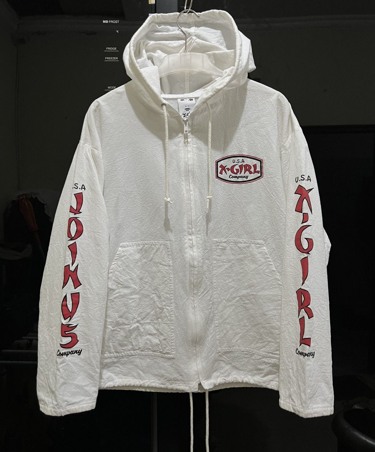 Hysteric Glamour × Japanese Brand Vintage X-Girl Spell Out Ron John Font Hooded Size US M / EU 48-50 / 2 - 3 Thumbnail