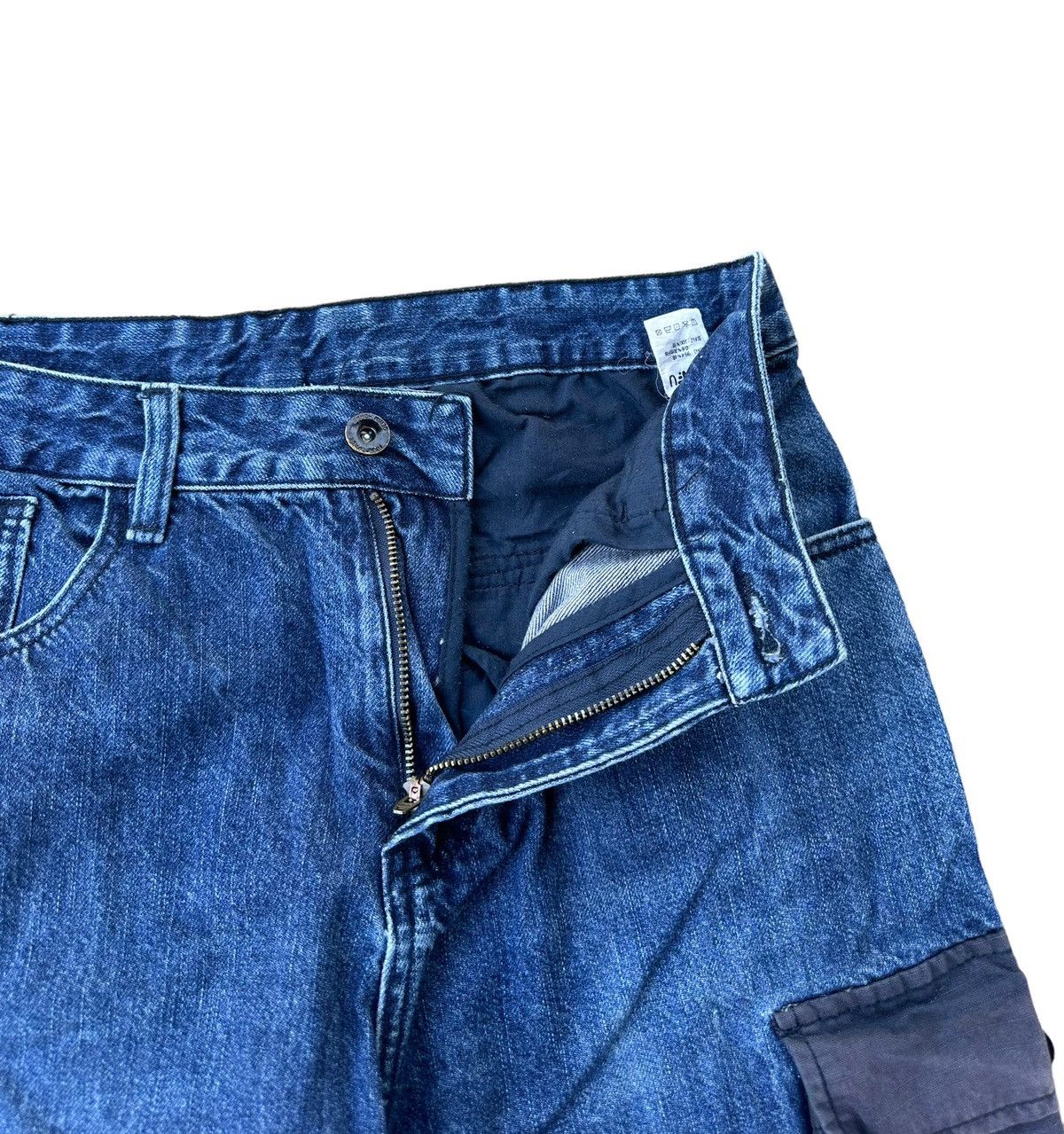 Japanese Brand San U cargo denim jeans Size US 28 / EU 44 - 6 Thumbnail