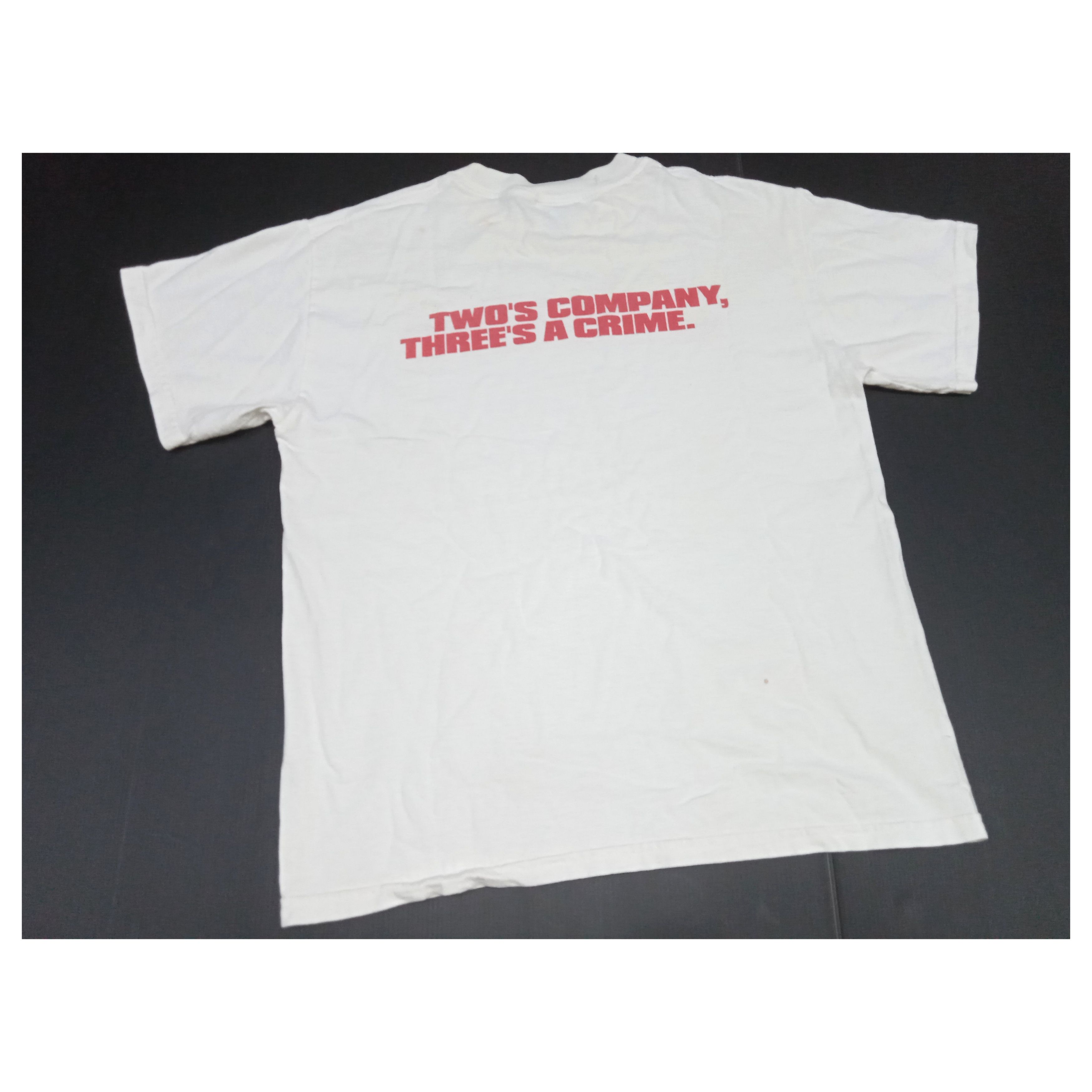 Vintage Vintage 2000s Bandits Comedy Movie T-Shirt Bruce Willis Size US M / EU 48-50 / 2 - 2 Thumbnail