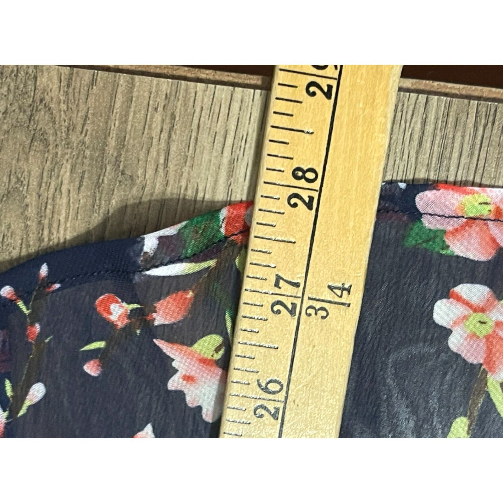 Vintage Iska London Dress Women's Size Large Floral Sleeveless Blue Green Pink Size L / US 10 / IT 46 - 5 Thumbnail
