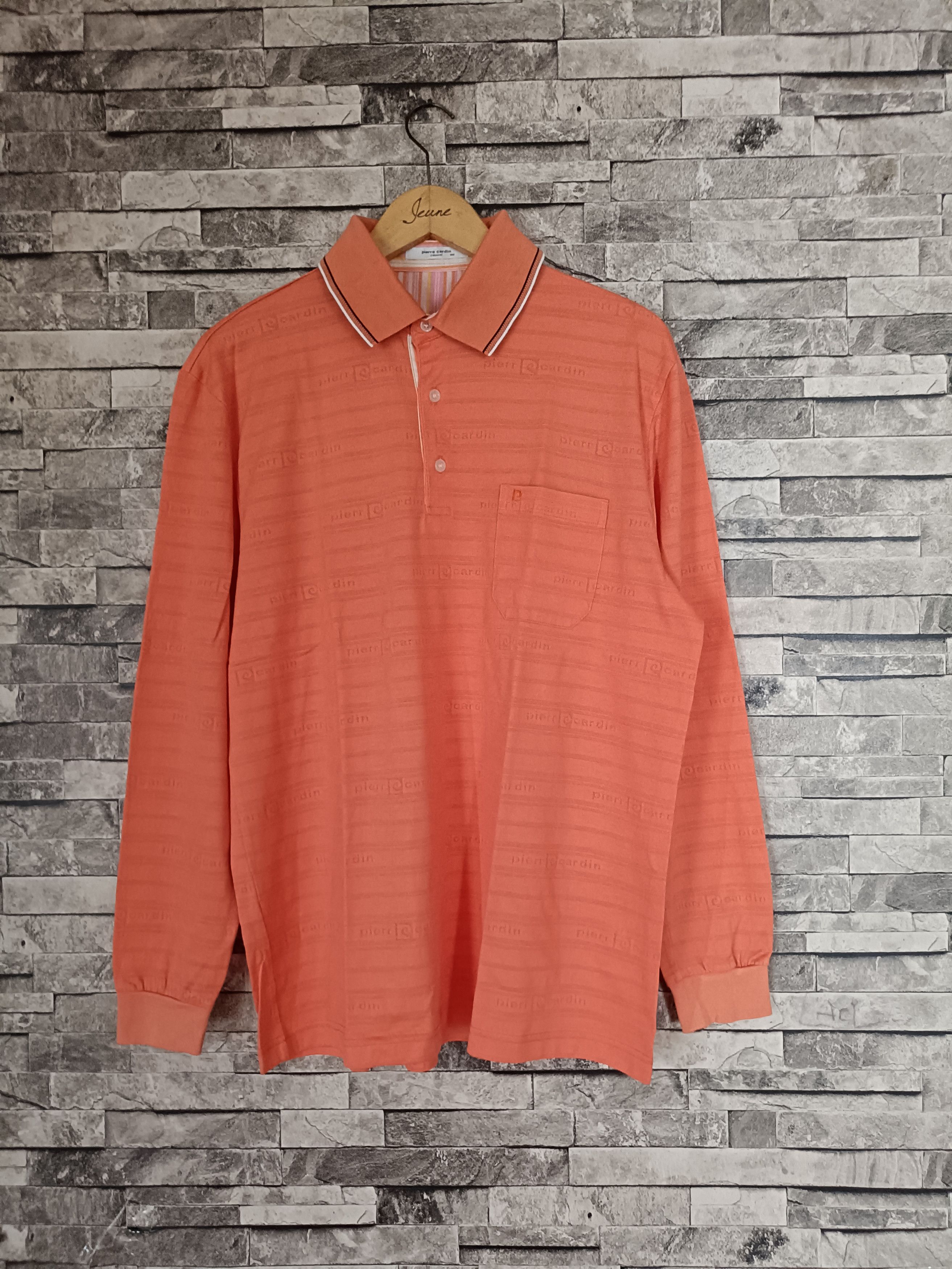 Pierre Cardin Tonal all over Pierre Cardin monogram polo shirt Size US L / EU 52-54 / 3 - 1 Thumbnail