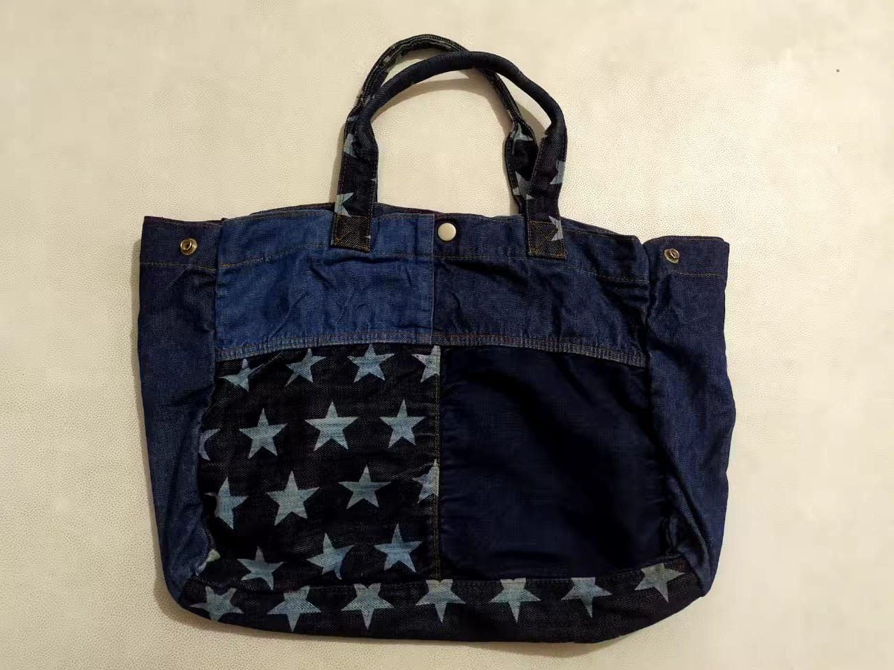 Hysteric Glamour × Japanese Brand HYSTERIC GLAMOUR PATCHWORK TOTE BAG Size ONE SIZE - 3 Thumbnail