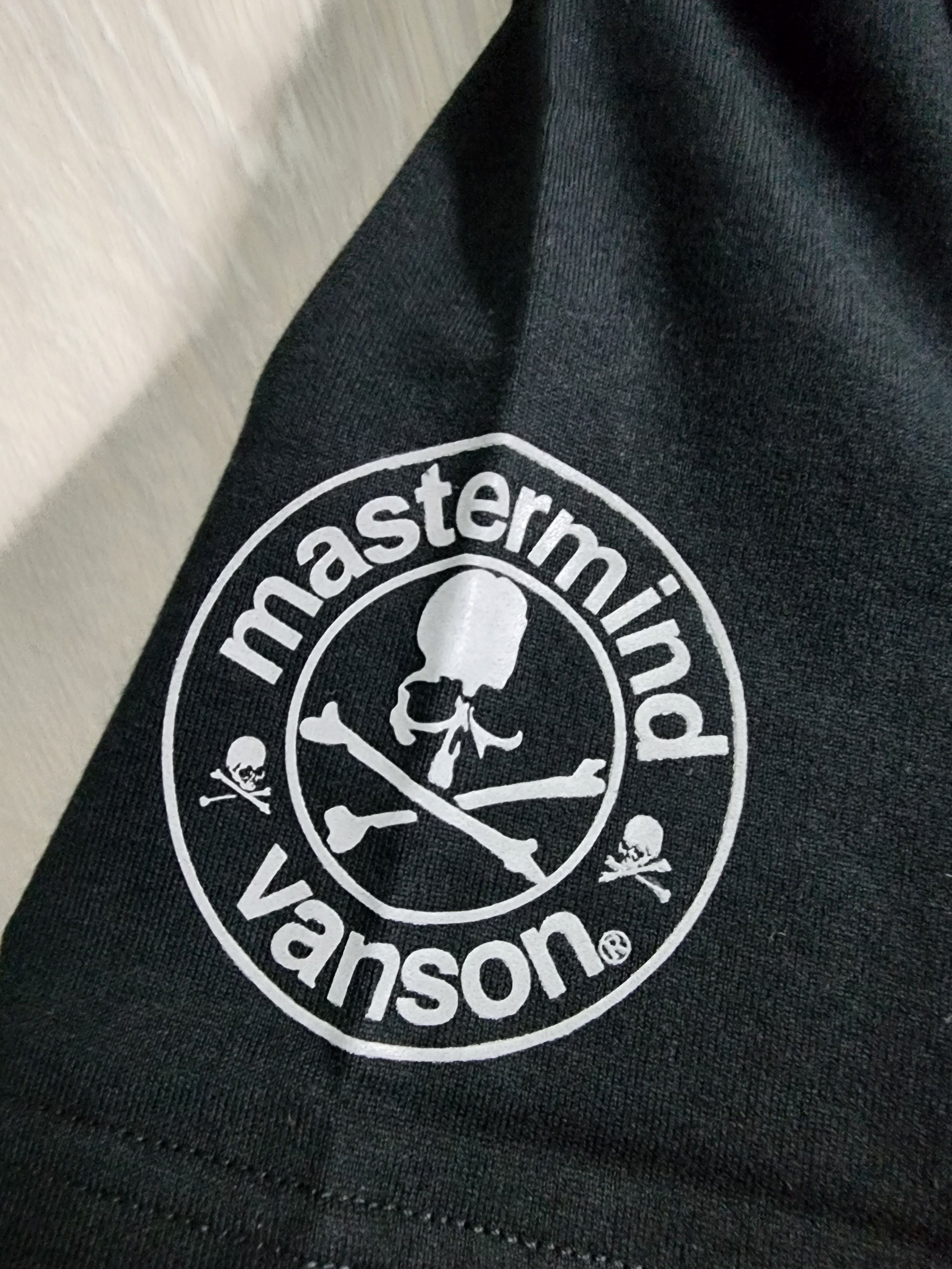 Mastermind Japan Mastermind x Vanson Short Sleeve T-Shirt Size US XL / EU 56 / 4 - 6 Thumbnail
