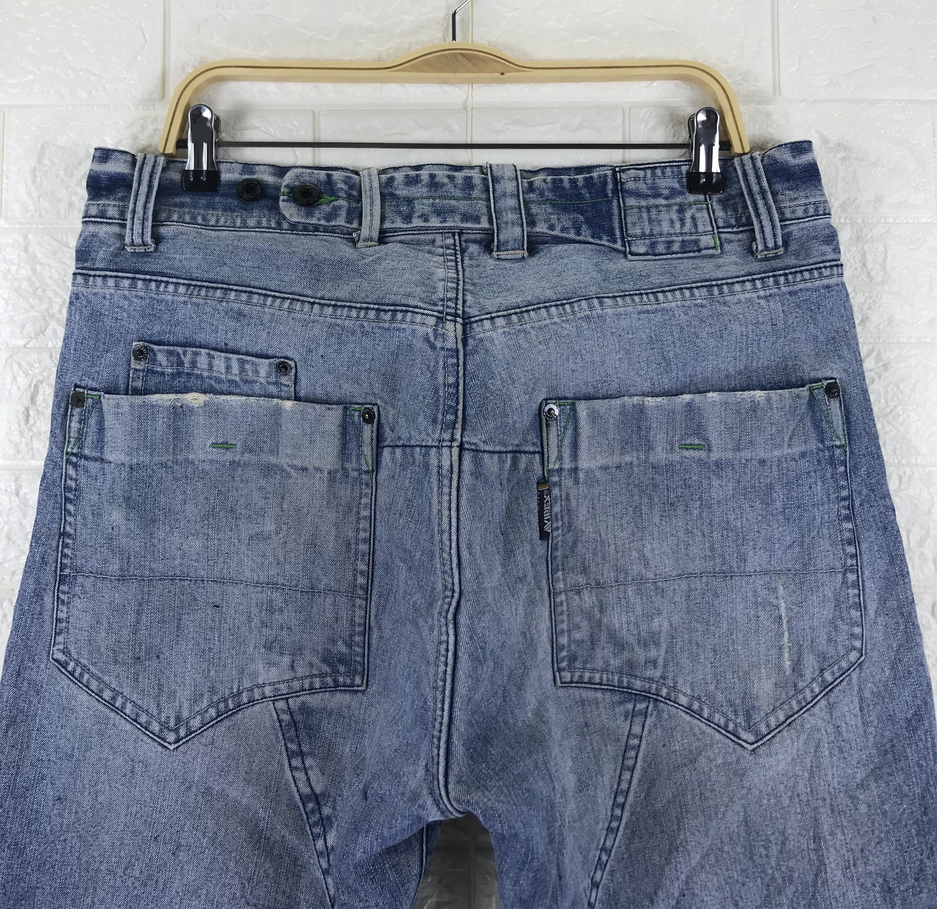 Avirex Vintage Avirex Blue Washed Baggy Jeans Size US 36 / EU 52 - 6 Thumbnail