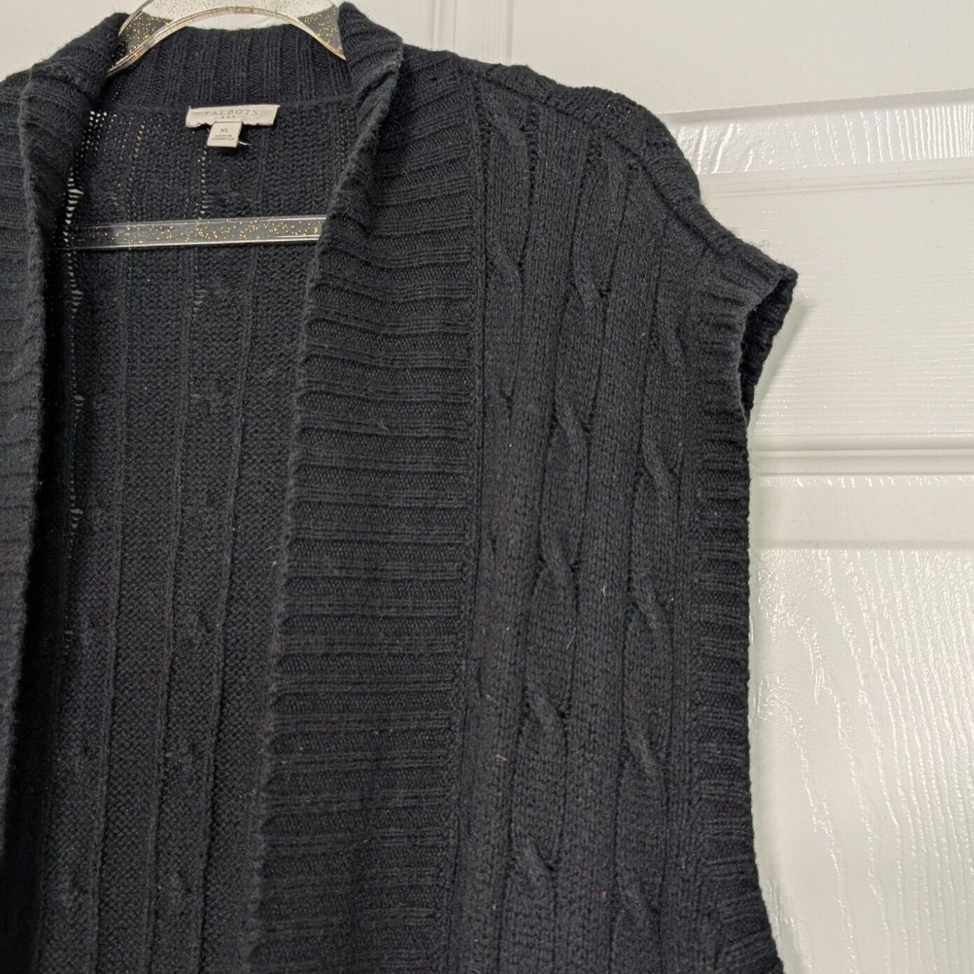 Designer Talbots Factory Sleeveless Longline Cardigan Womens Size XL Size XL / US 12-14 / IT 48-50 - 2 Thumbnail