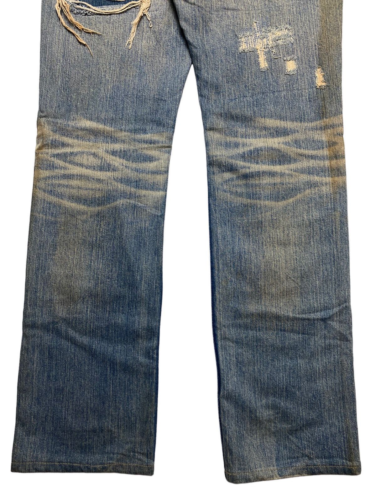 Beauty Beast 2000s Jackrose - Mud Wash Crash Denim Size US 31 - 12 Thumbnail