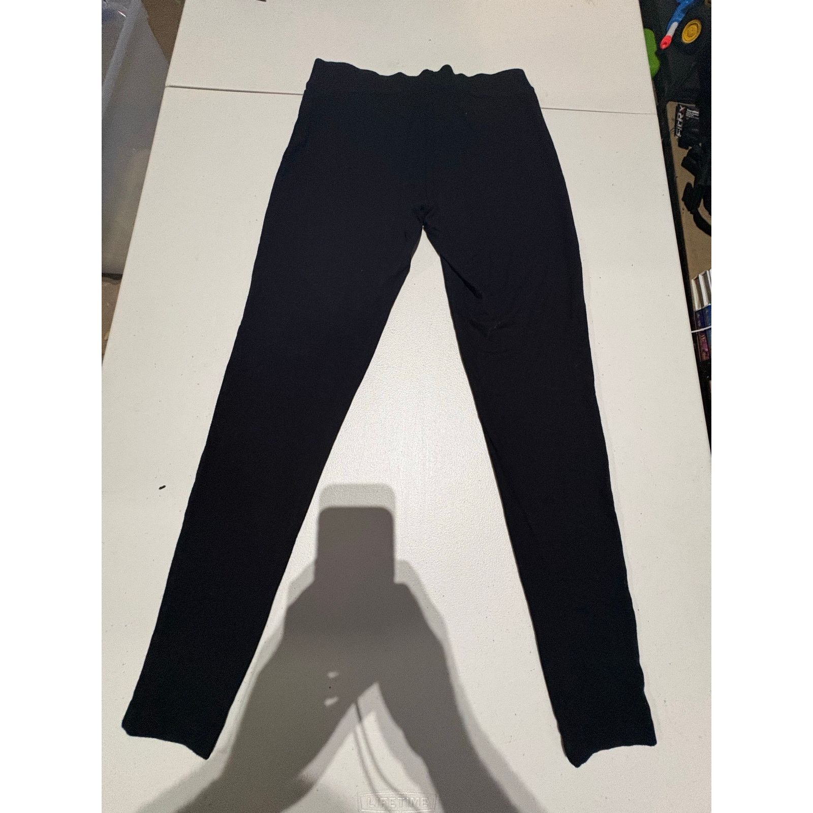 Gap GAP Women’s Black Leggings Size Medium Stretch Pull On Size 30" / US 8 / IT 44 - 3 Thumbnail
