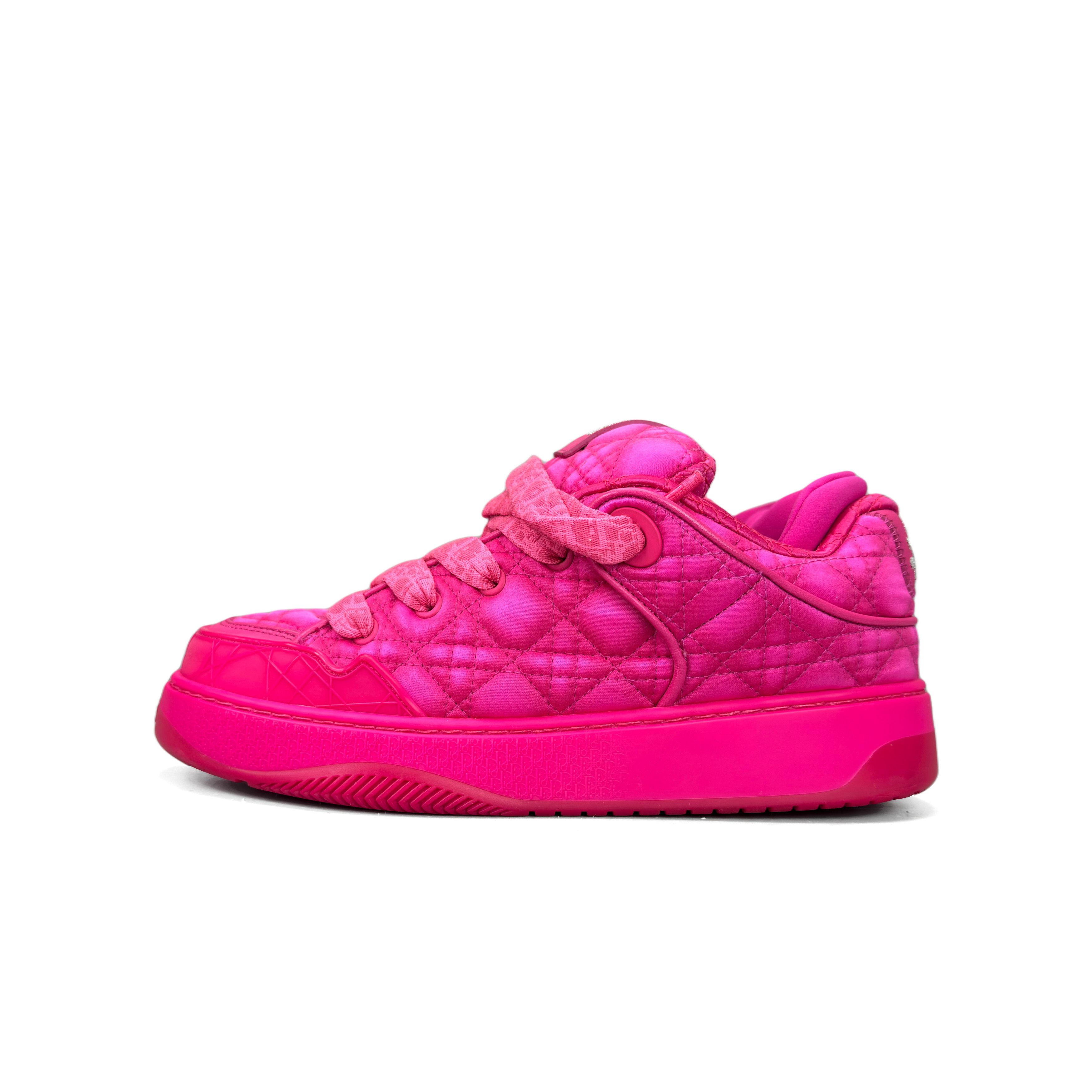 Dior Dior x ERL B9S Quilted Satin Sneakers Size 5.5 Size US 5.5 / EU 38 - 1 Thumbnail