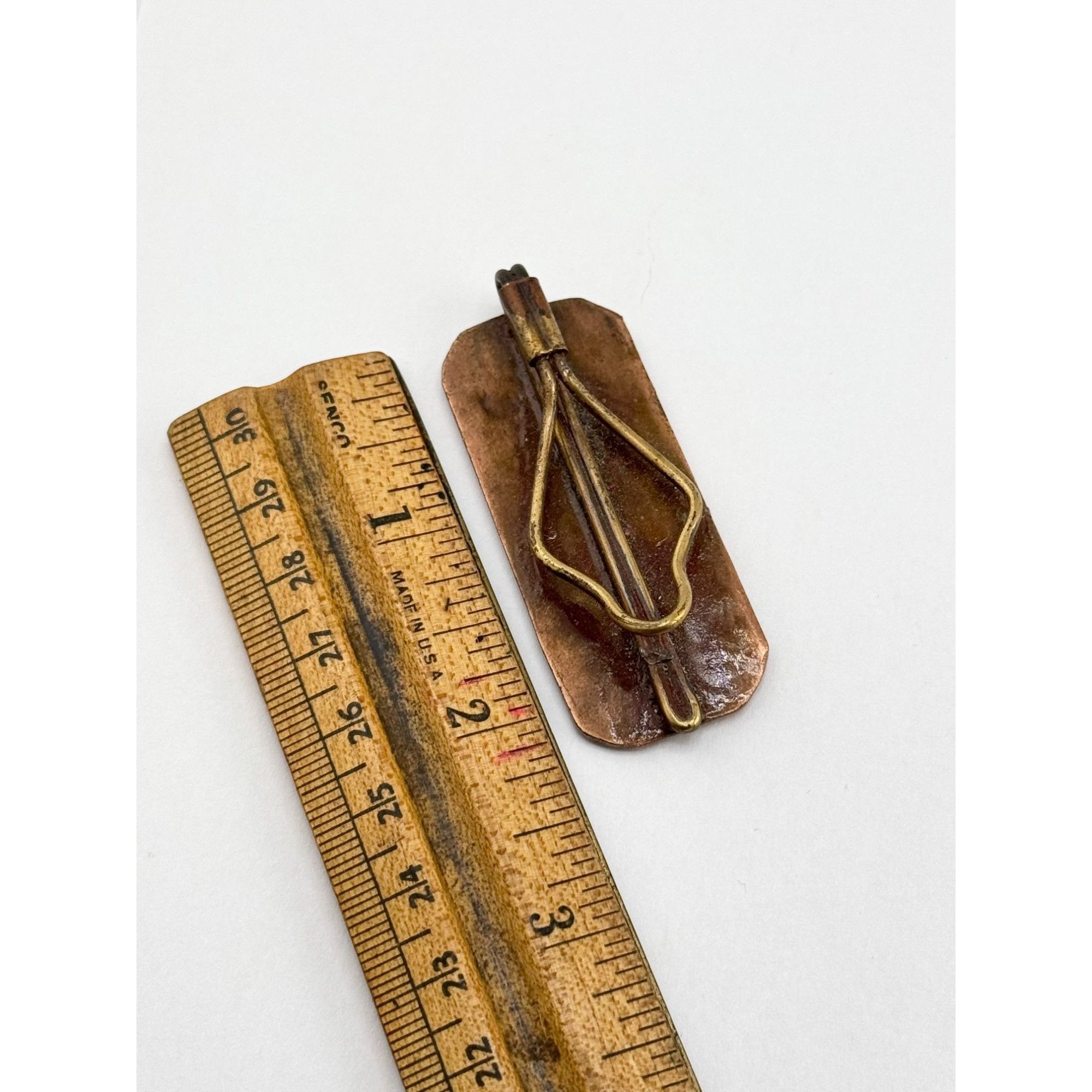 Vintage Vintage copper horse equestrian money clip tie clip Size ONE SIZE - 4 Thumbnail