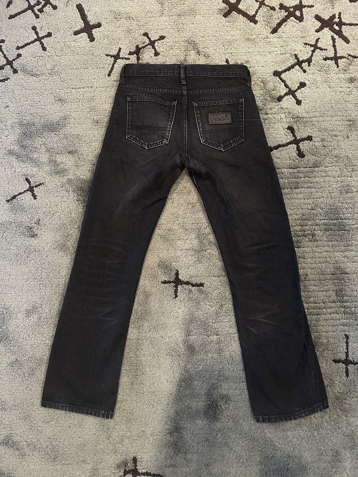 Noah Black Faded Noah Denim Pants “Perfectly worn in” Size US 28 / EU 44 - 2 Thumbnail