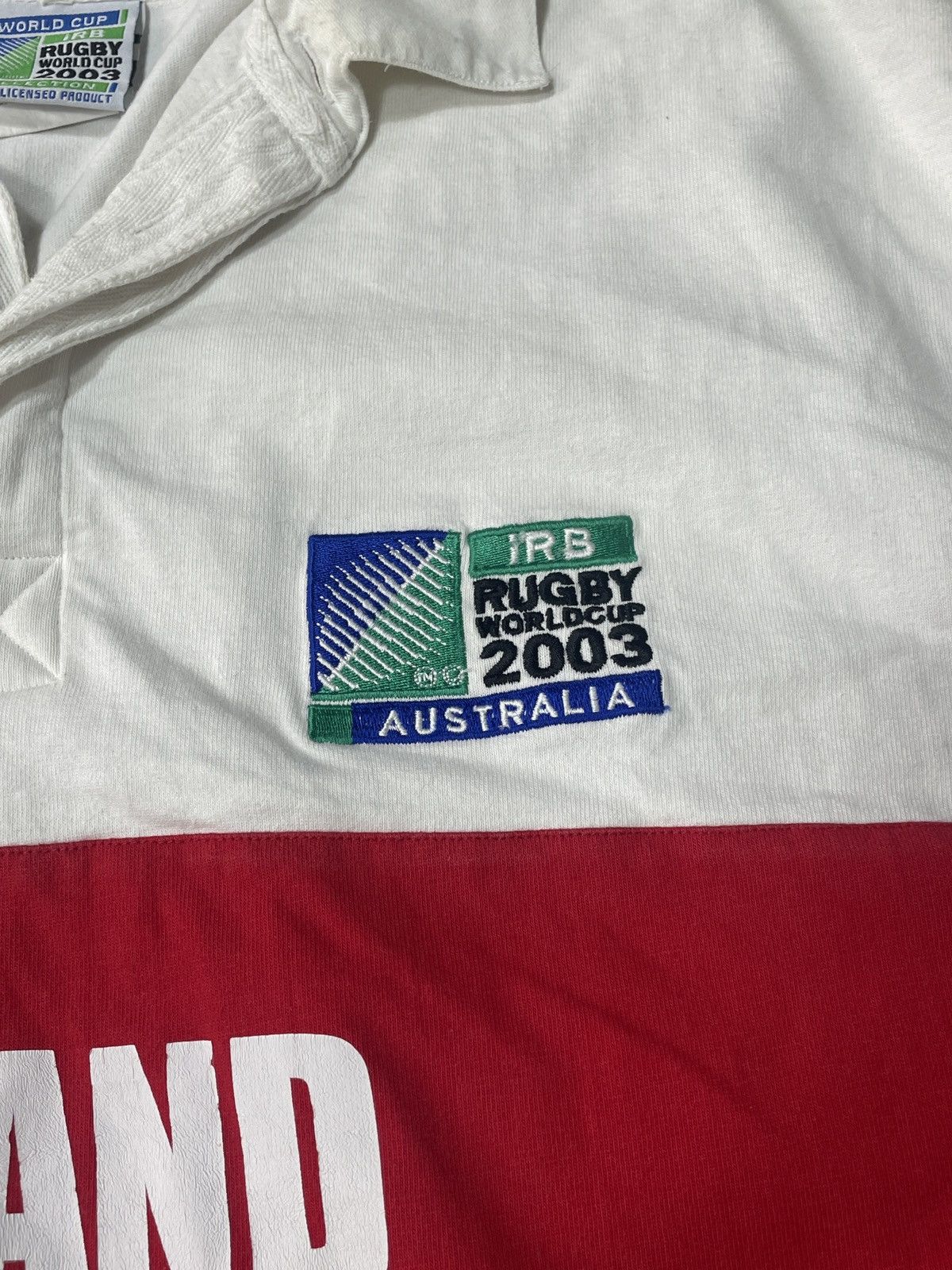 Vintage 🔥RARE🔥Vintage 2003 Rugby Australia Worldcup Polo Tee Rare Size US XXL / EU 58 / 5 - 3 Thumbnail
