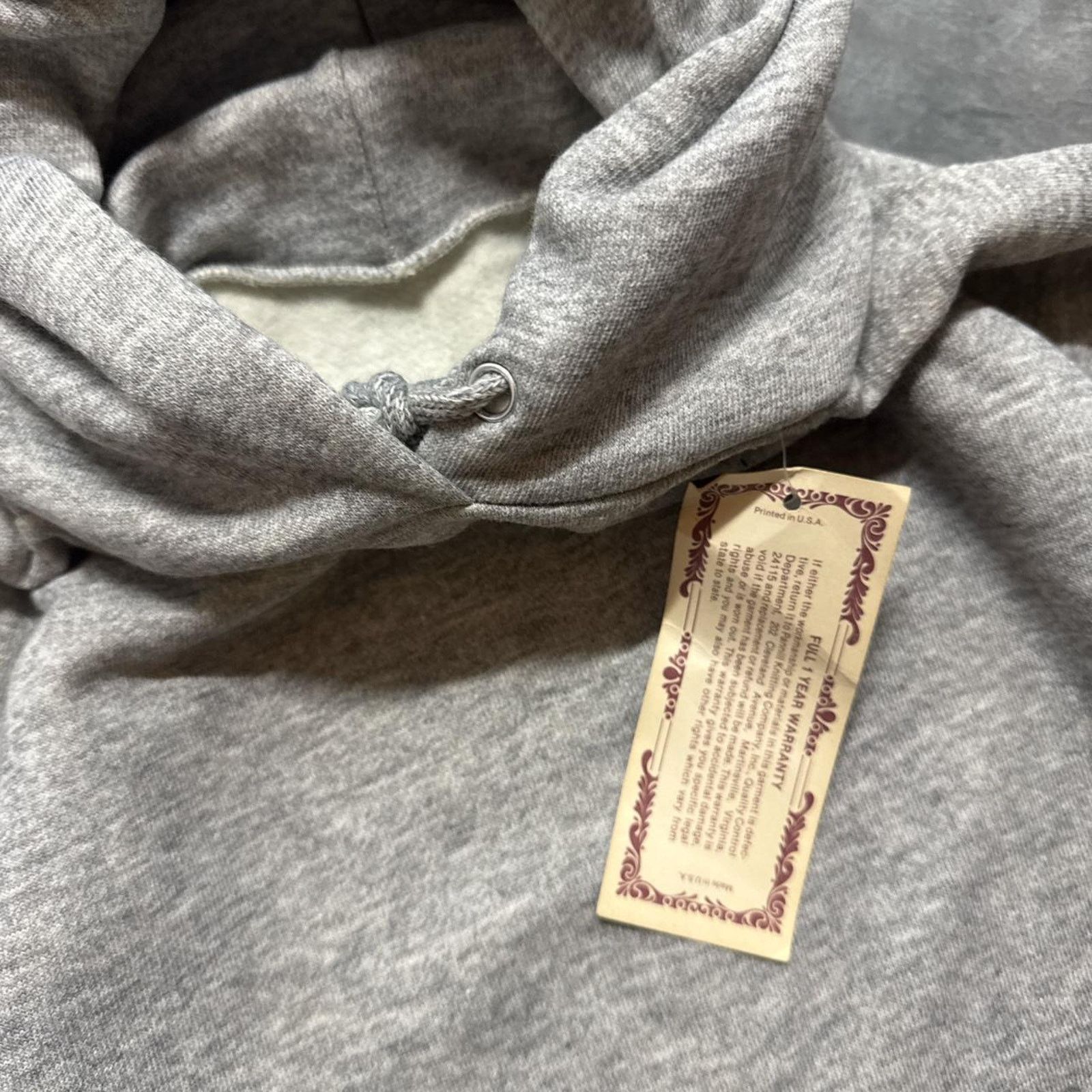 Vintage × Wrangler True Vintage 70s Wrangler 5050 Deadstock NWT Blank Hoodie Size US S / EU 44-46 / 1 - 5 Thumbnail