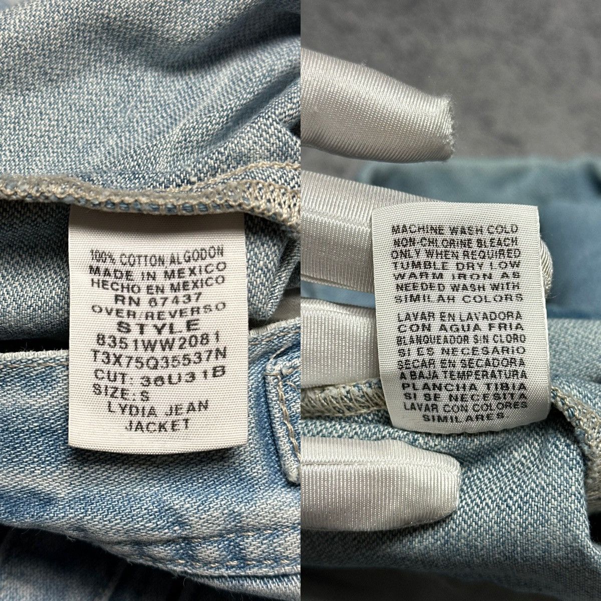 Polo Ralph Lauren Vintage Ralph Lauren Polo Jeans CO Women's Denim Jacket Size S / US 4 / IT 40 - 16 Thumbnail