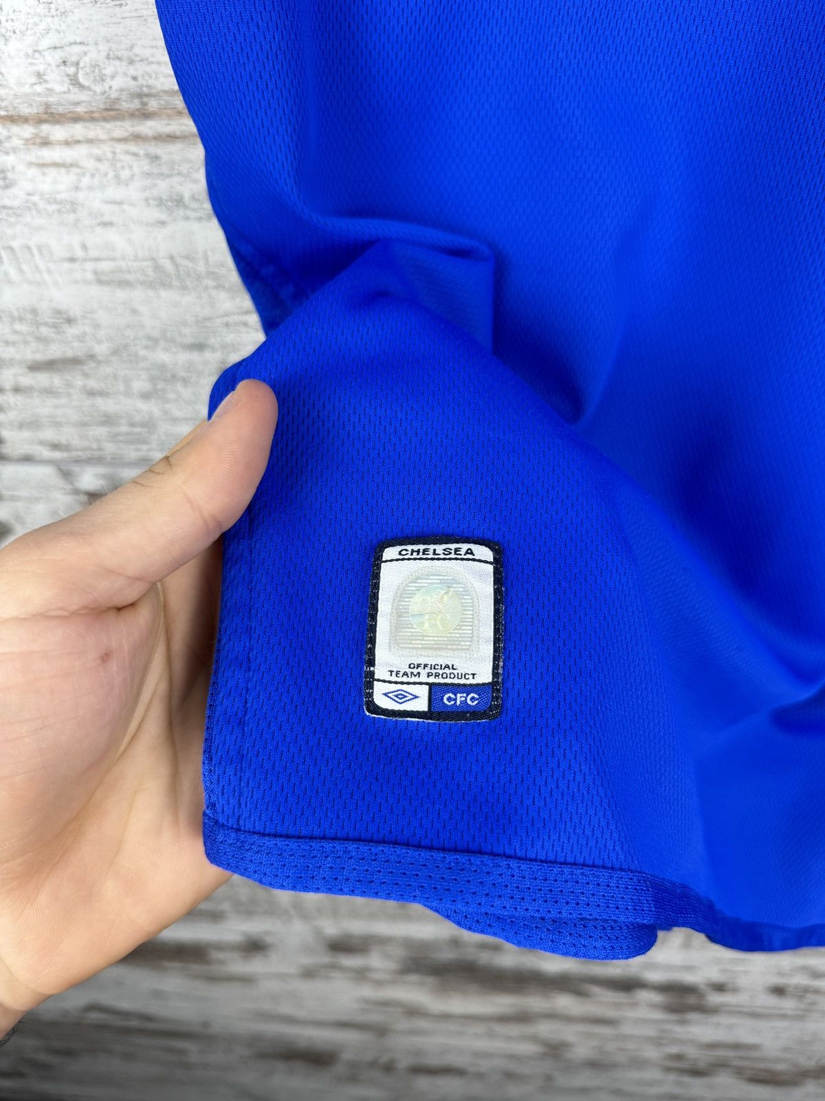 Chelsea Soccer × Vintage Mens Vintage Umbro Chelsea FC T-shirt soccer jersey tee Size US S / EU 44-46 / 1 - 5 Thumbnail