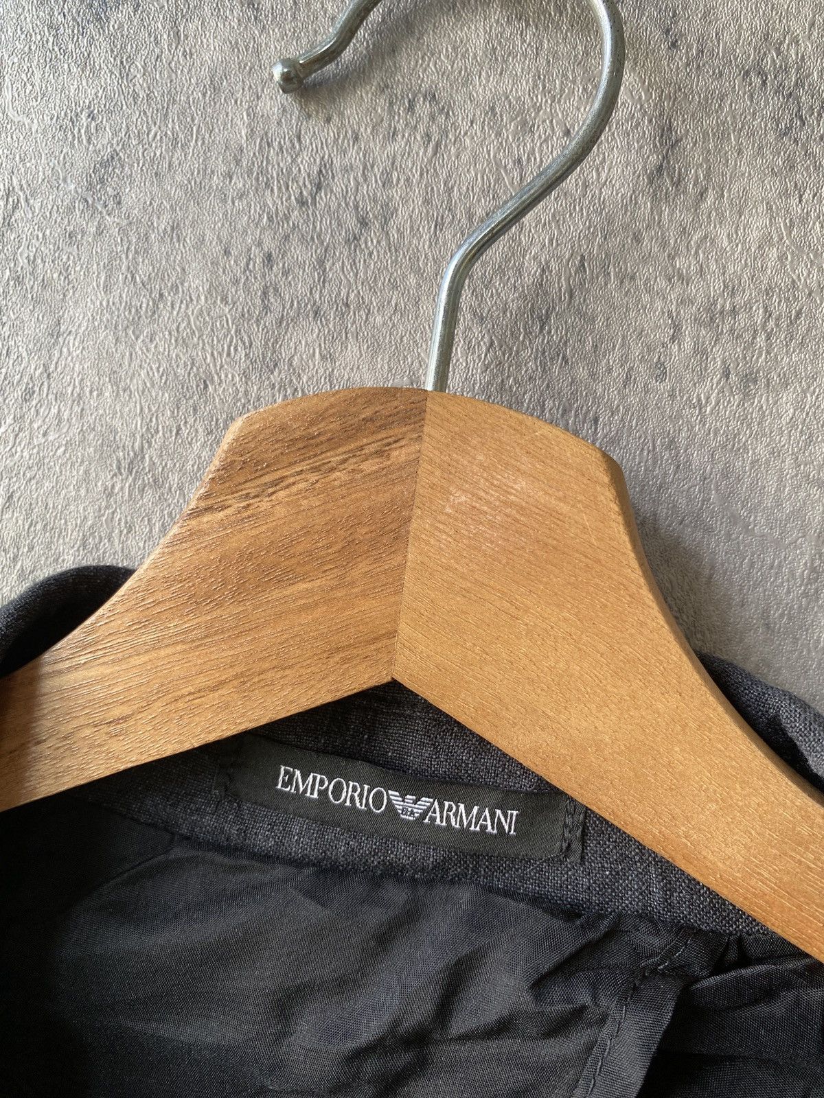 Emporio Armani Emporio Armani Linen Coat Jacket Size US M / EU 48-50 / 2 - 11 Thumbnail