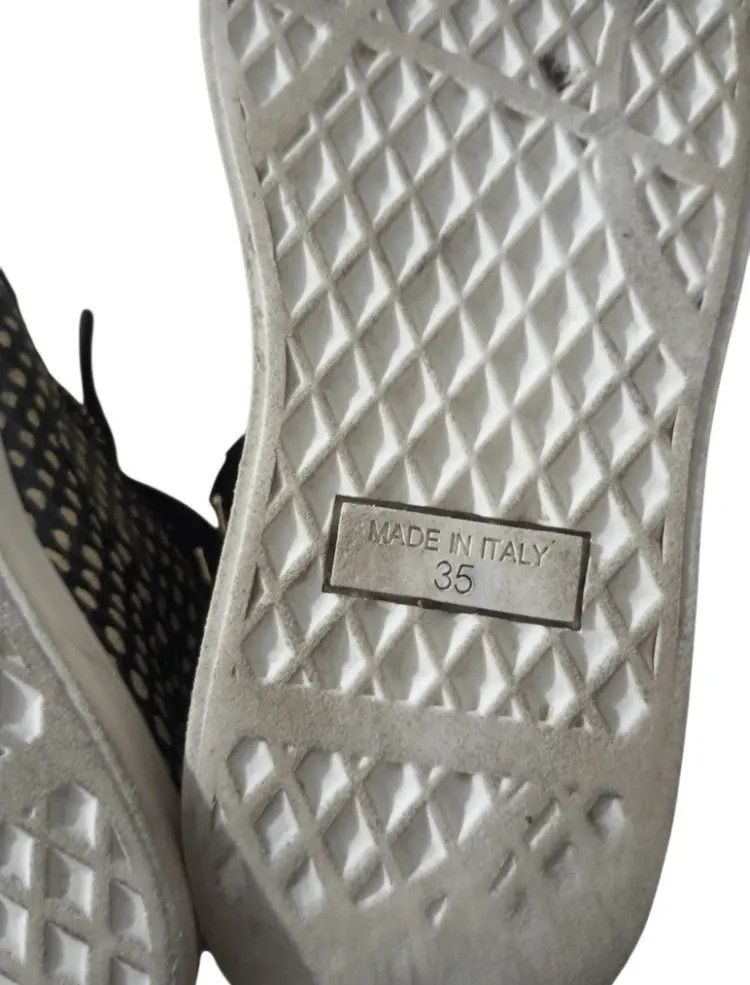 Giuseppe Zanotti $1200 + Hi top leather sneakers Size US 5 / EU 37 - 10 Thumbnail