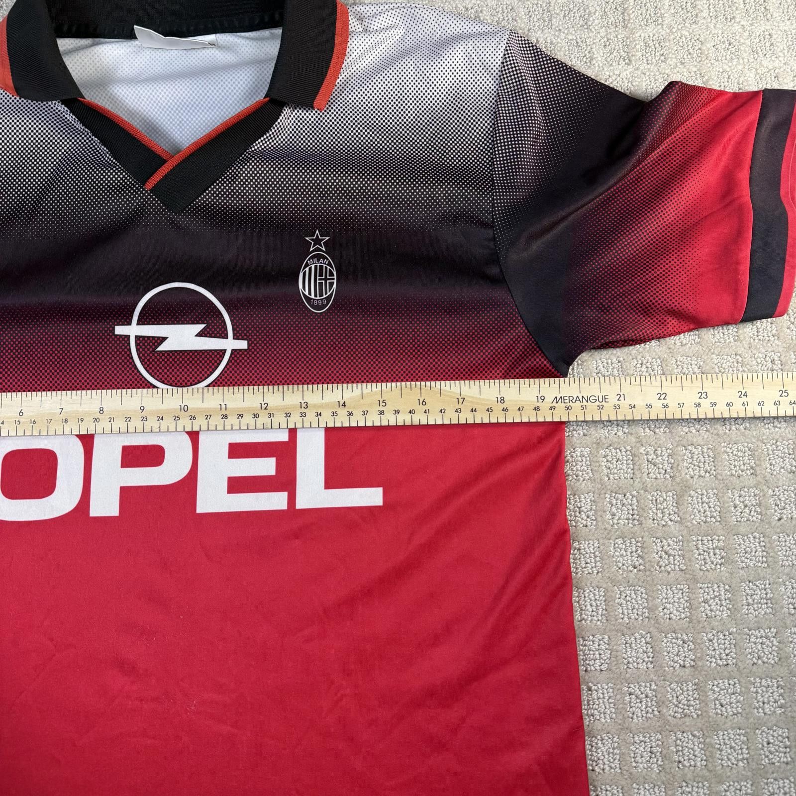 Other Vintage AC Milan Opel Soccer Jersey XL Red Size US XL / EU 56 / 4 - 5 Thumbnail
