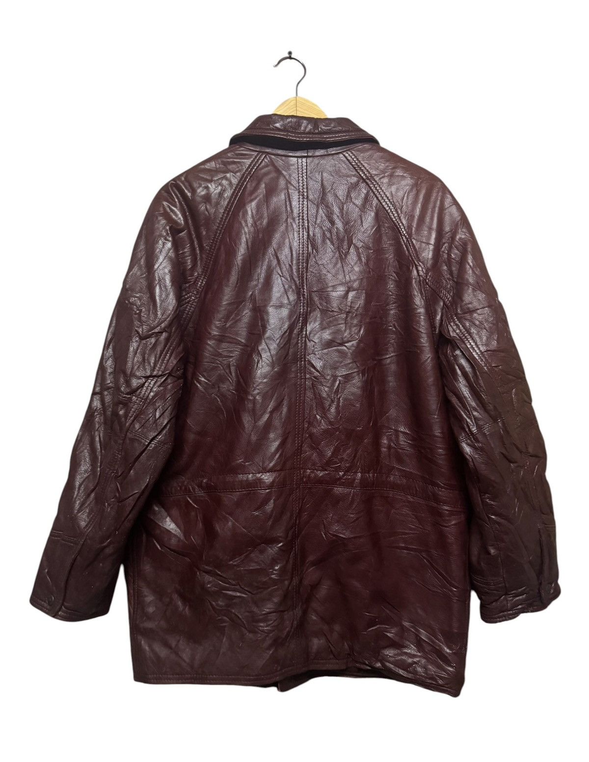 Valentino Vintage🔥Valentino Pelle Sherling Leather Jacket Size US S / EU 44-46 / 1 - 2 Thumbnail