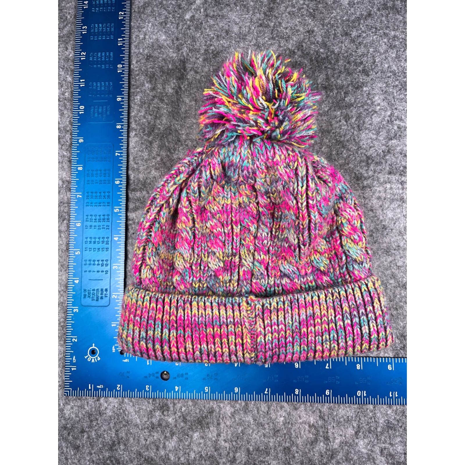 Pinko Zuppad Beanie Toque Adult Small Pink Beanie Womens S Pink Knit Acrylic Polyester Lined Logo Outdoor Ski 90s? Size ONE SIZE - 5 Thumbnail