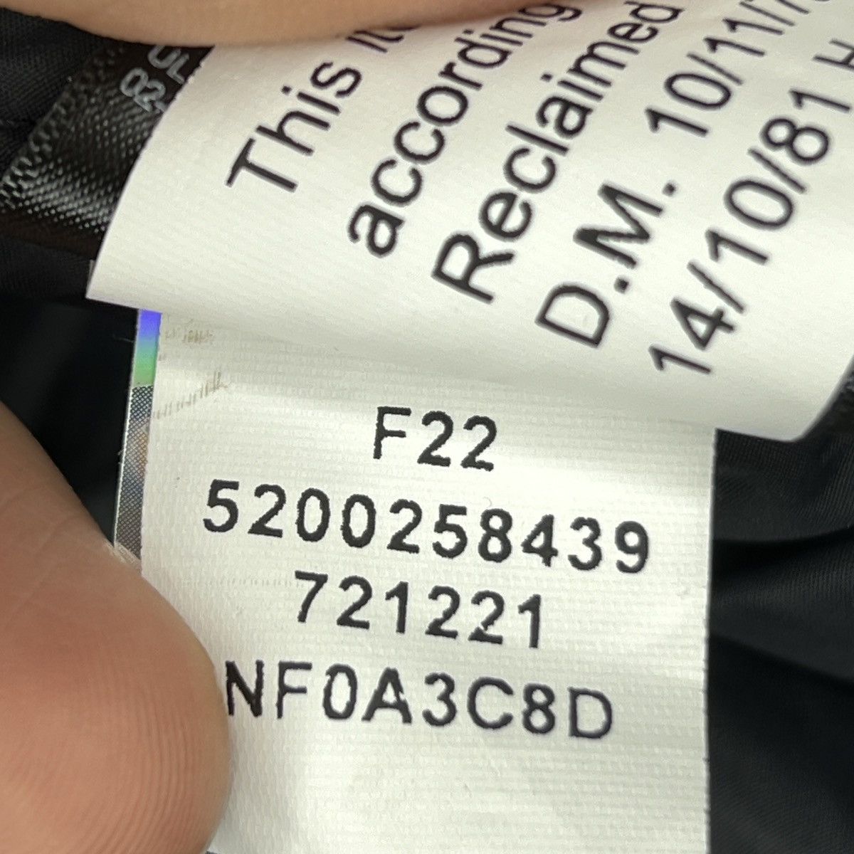 The North Face The North Face Puffer Nuptse 700 Down Jacket Black Authentic Size US XL / EU 56 / 4 - 9 Thumbnail