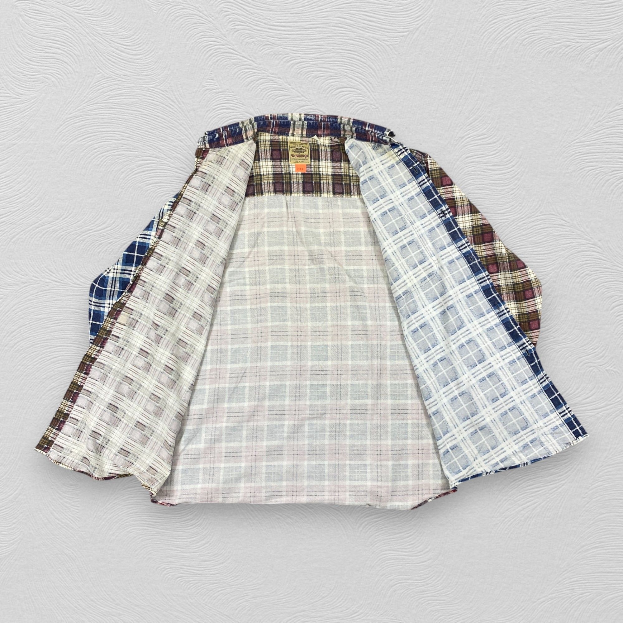 Japanese Brand Vintage Japanese Brand Downings Flannel Button Up- J483 Size US L / EU 52-54 / 3 - 3 Thumbnail
