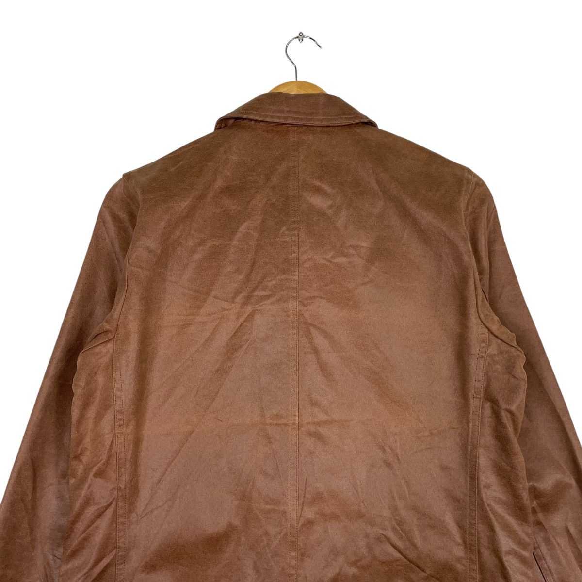 Japanese Brand × Melrose × Vintage 💥MELROSE RICH BROWN BUTTON JACKET Size US M / EU 48-50 / 2 - 8 Thumbnail