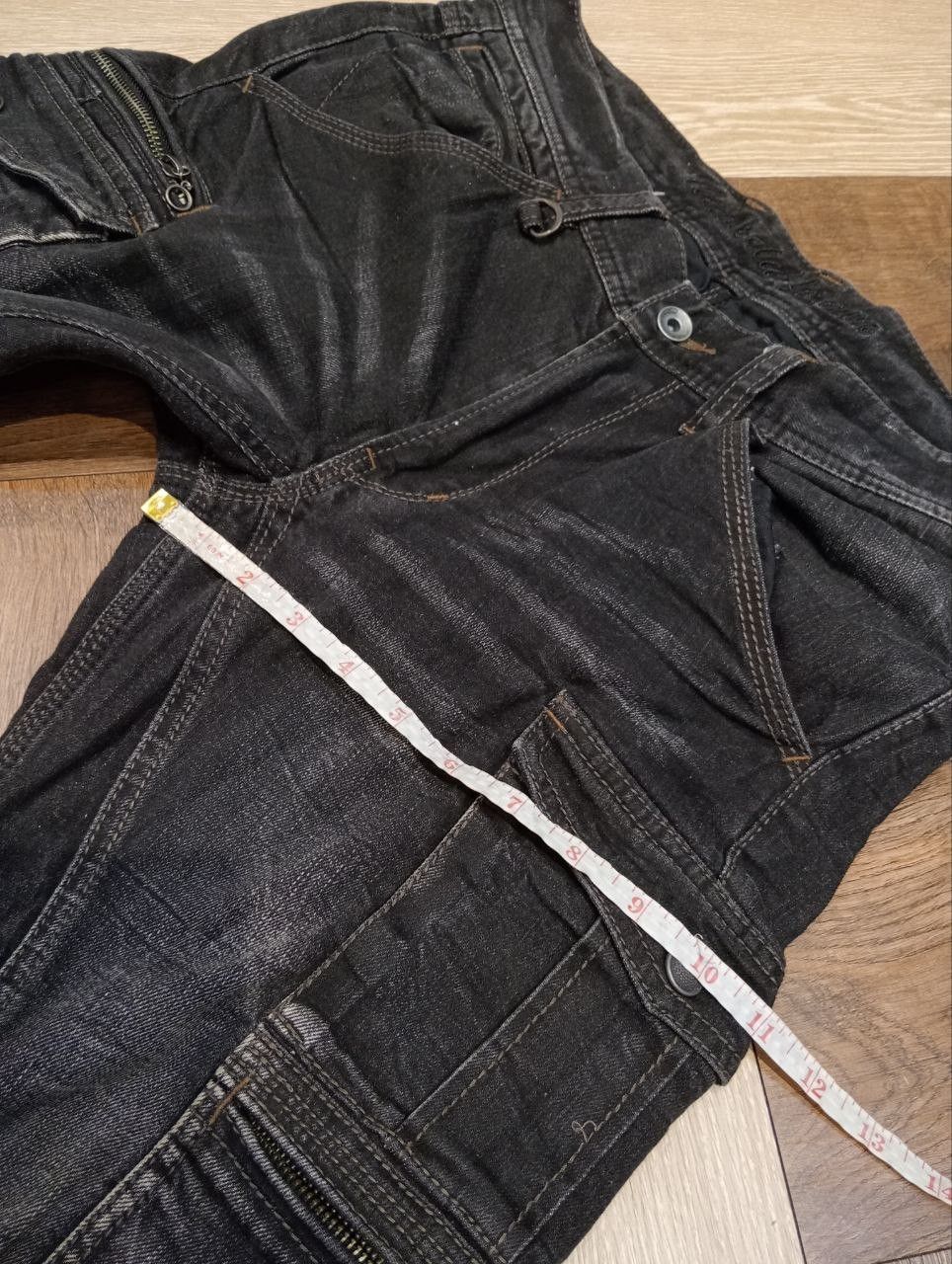 Nicole Club NICOLE CLUB FOR MEN JAPAN CARGO DENIM PANTS Size US 32 / EU 48 - 18 Thumbnail