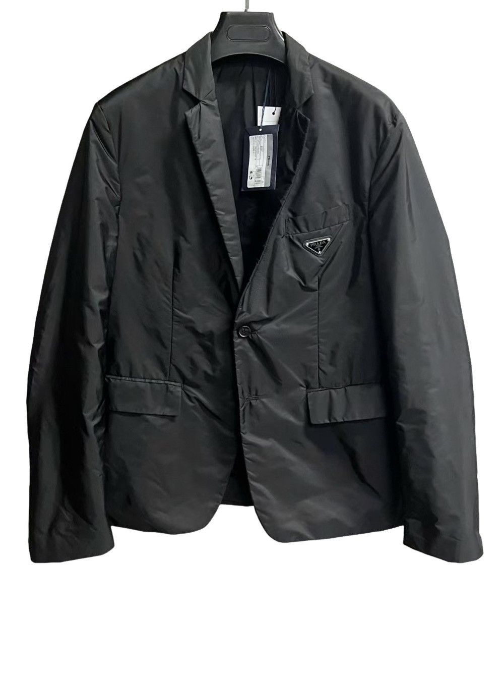 Prada Prada Re-Nylon Logo Plaque Blazer Size M Size US M / EU 48-50 / 2 - 1 Thumbnail