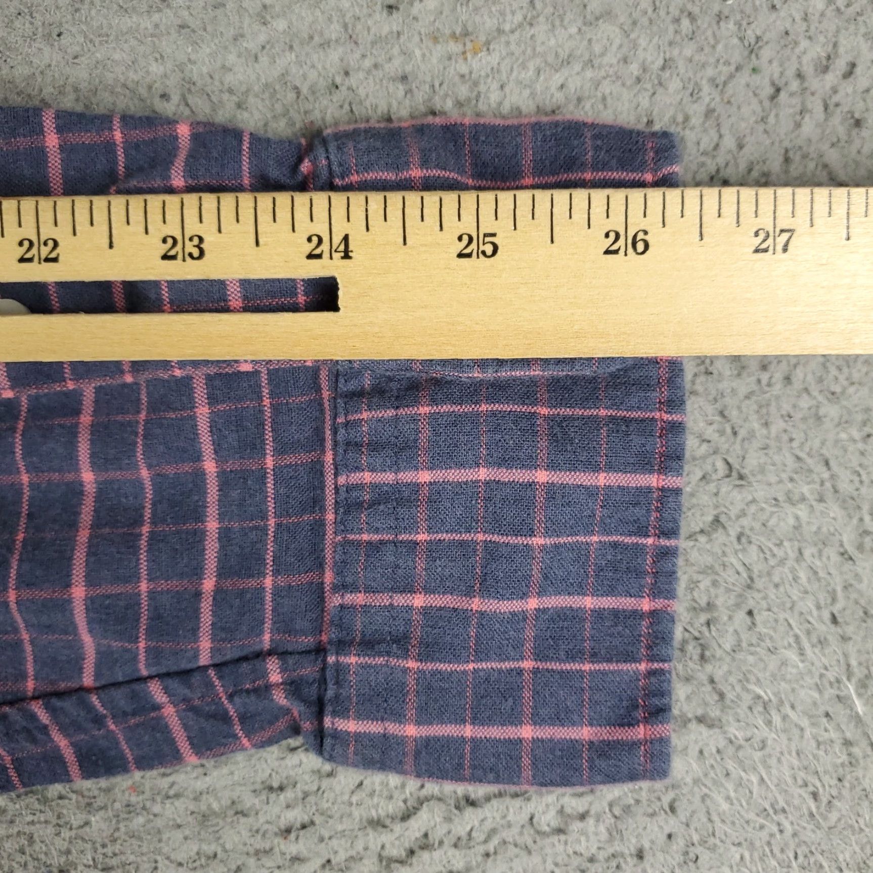 Faherty Faherty Men's Shirt XL Blue Pink Check Casual Long Sleeve Button-Up 100% Cotton Size US XL / EU 56 / 4 - 6 Thumbnail