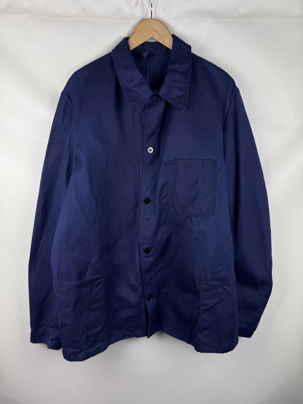 Le Laboureur Rewe Richard Weber VTG French Work Sanforize Twill Jacket Size US XXL / EU 58 / 5 - 1 Thumbnail