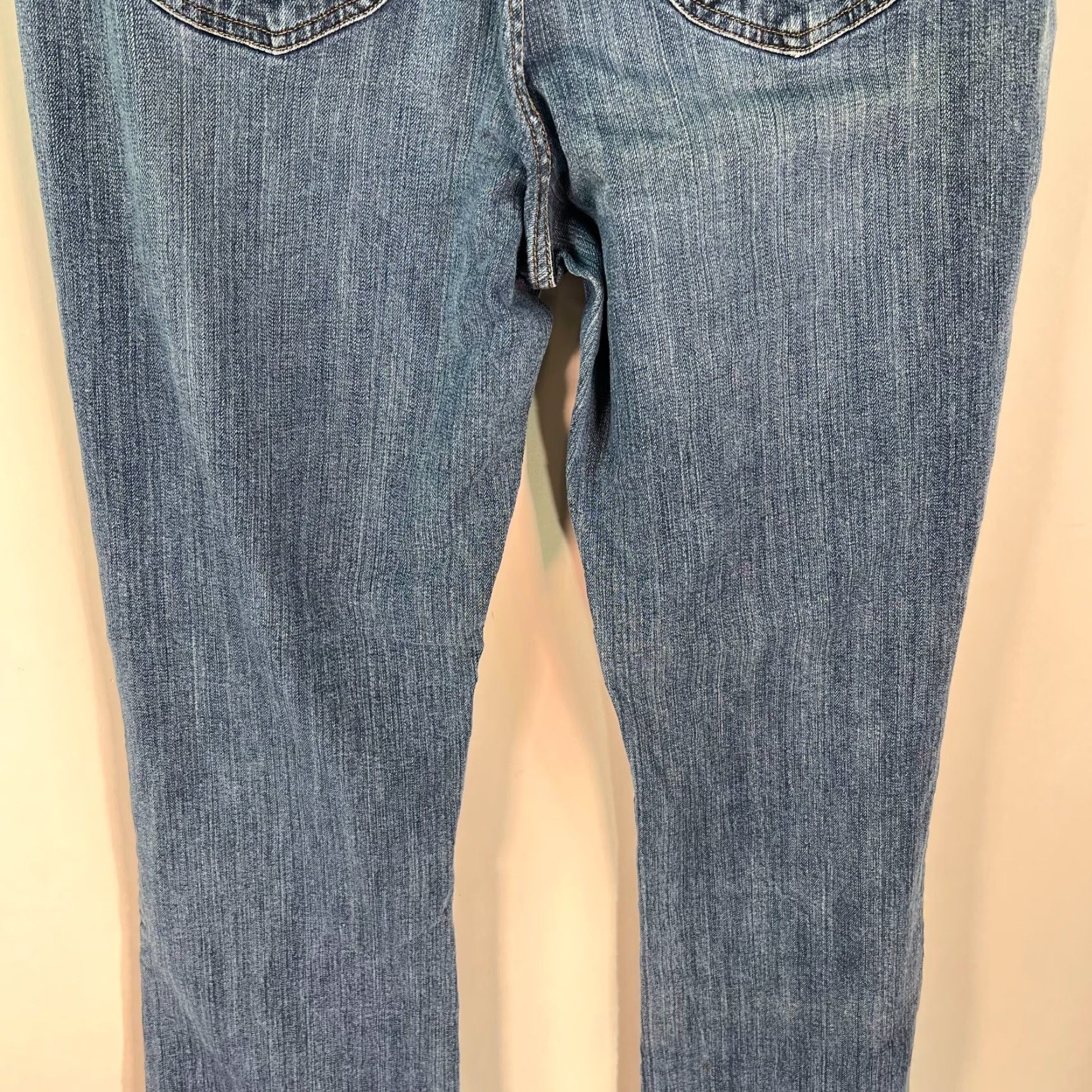 Lee Lee Jeans Main Selling Point: Comfort Waistband Stretch Straight Leg Blue Denim Size 36X30 Mens Size US 36 / EU 52 - 6 Thumbnail