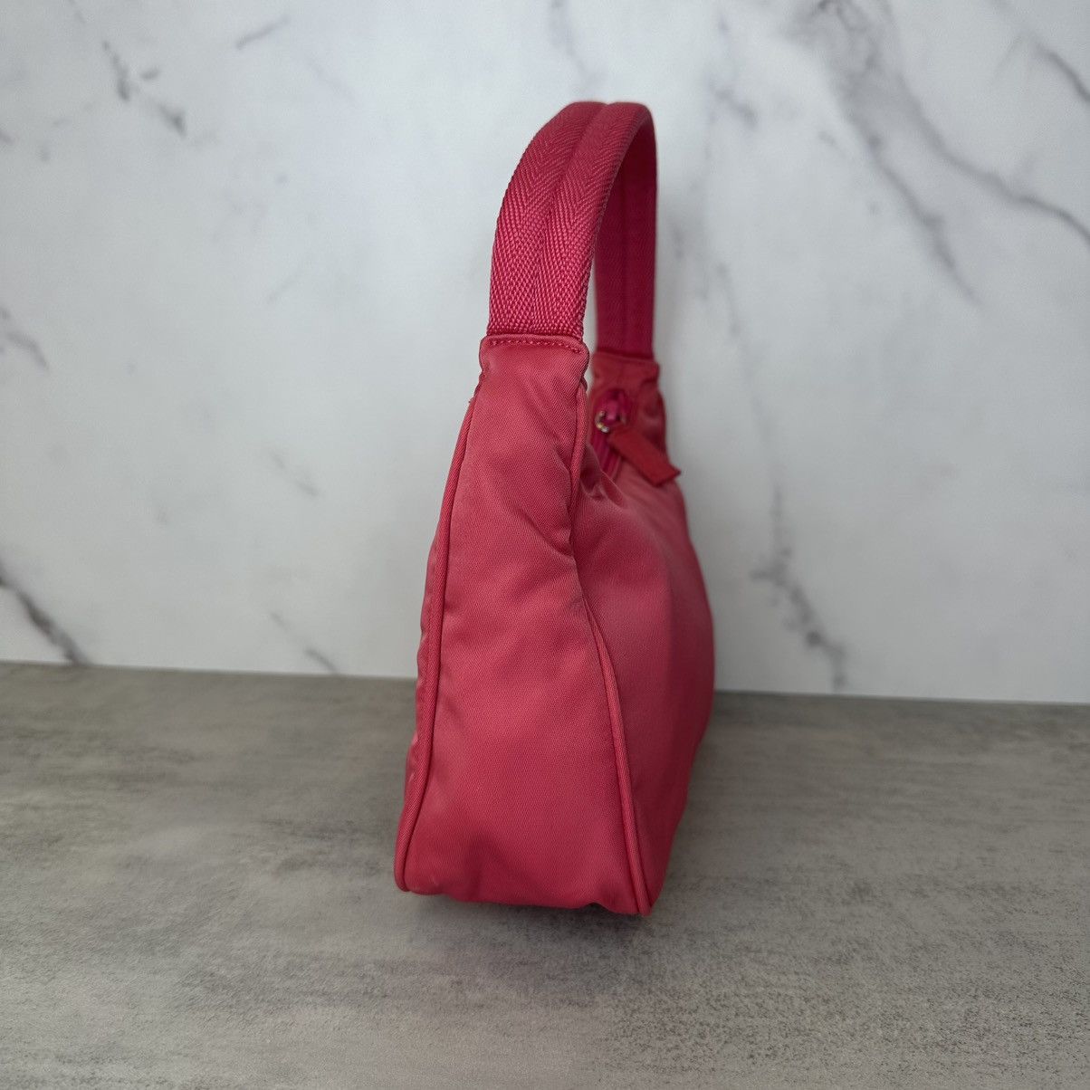 Prada Prada Nylon Pink Pochette Size ONE SIZE - 4 Thumbnail