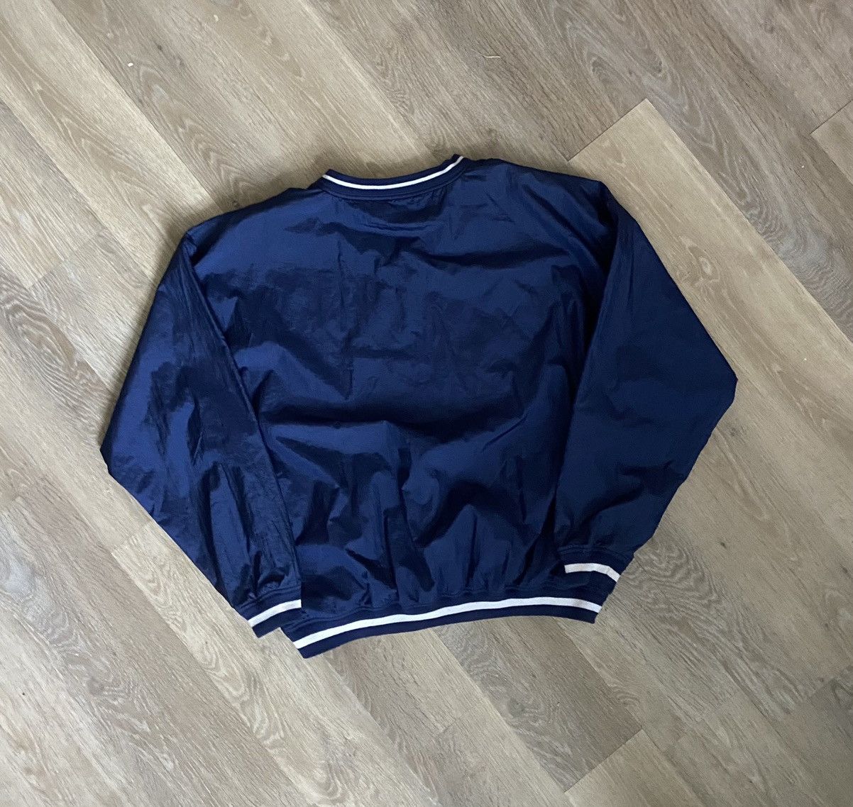 Vintage VINTAGE 90s BLUE WINDBREAKER Size US XL / EU 56 / 4 - 2 Thumbnail