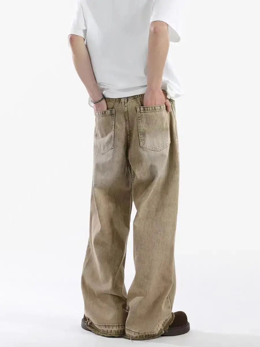 Japanese Brand Vintage straight leg casual baggy jeans Size US 32 / EU 48 - 5 Thumbnail