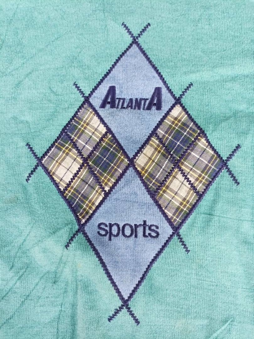 Japanese Brand Vintage Sweatshirt Atlanta Sport Size US M / EU 48-50 / 2 - 7 Thumbnail
