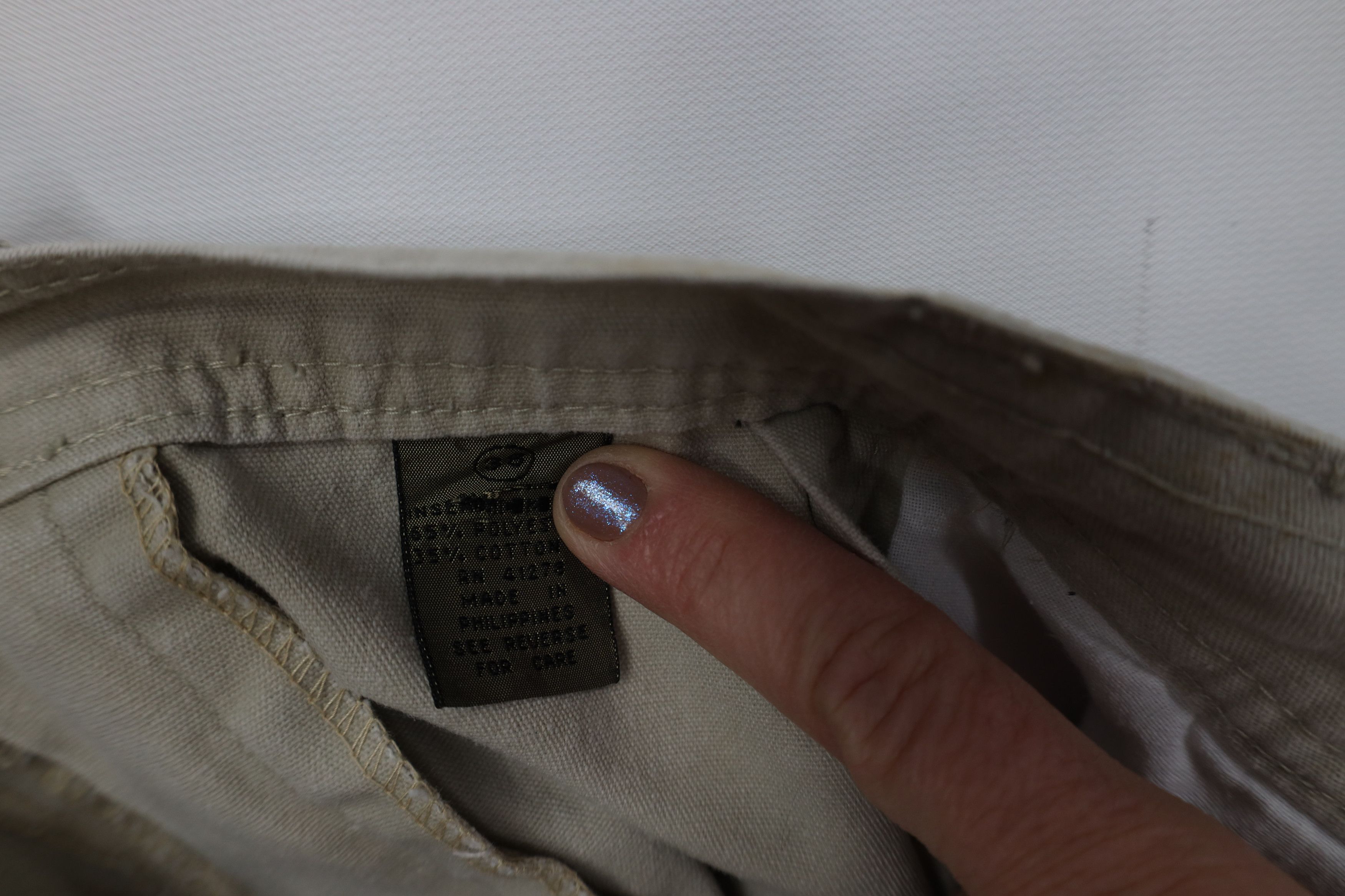 Vintage Vintge 90s Streetwear Stonewash Baggy Canvas Cargo Pants Size US 38 / EU 54 - 10 Thumbnail