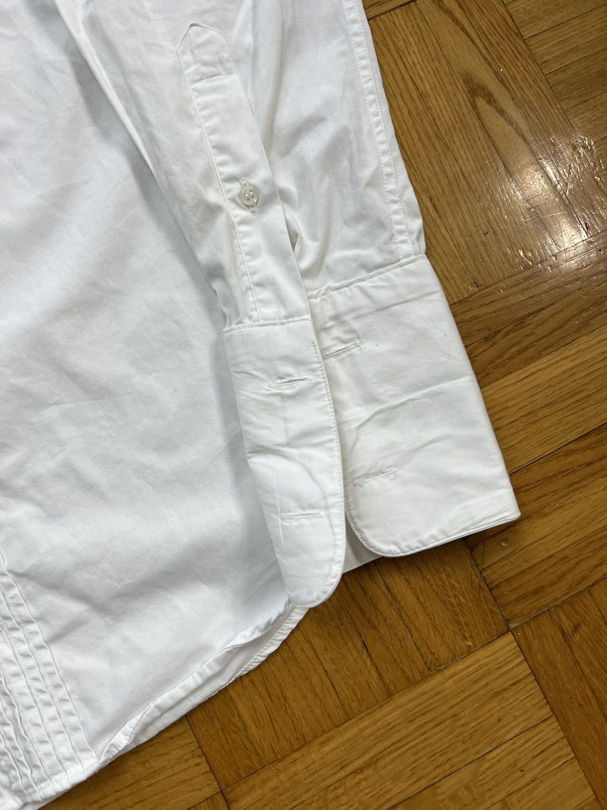 Dior Shirt Christian Dior Monsieur cuffs white rare Size US XL / EU 56 / 4 - 5 Thumbnail