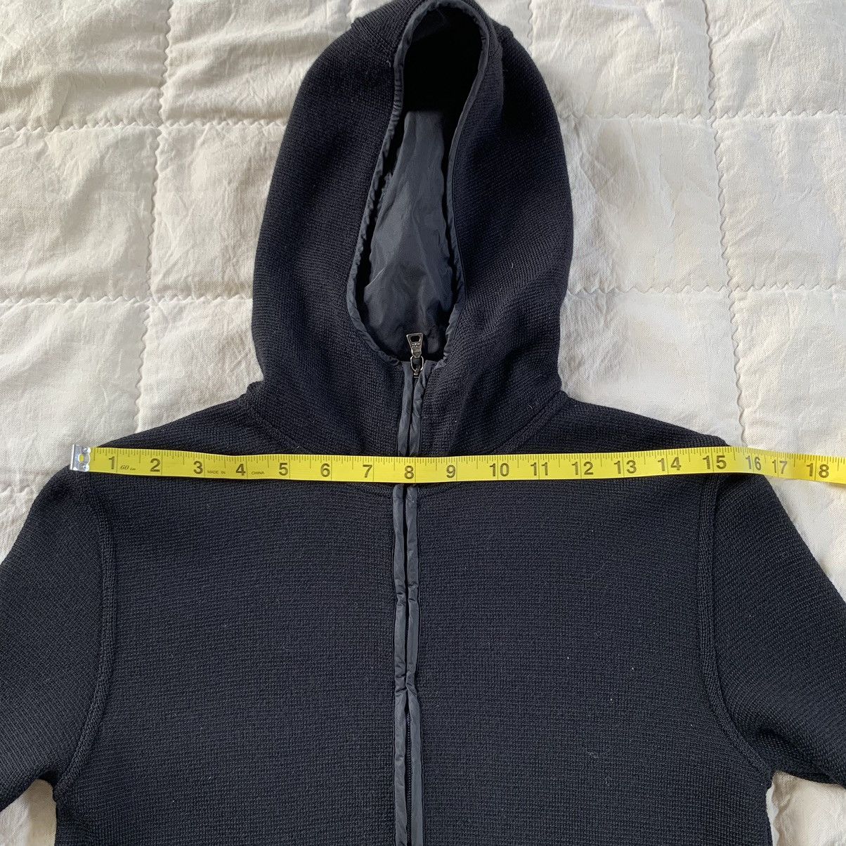 Prada PRADA Knit Crop Hoodie Size S / US 4 / IT 40 - 13 Thumbnail