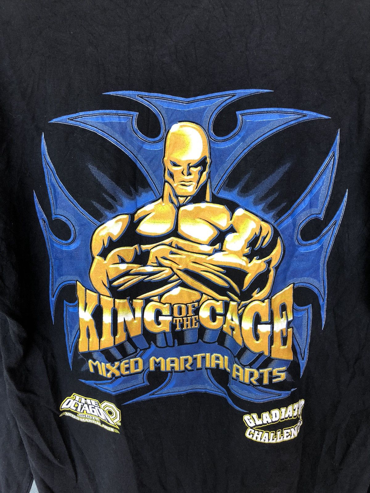 Vintage Vintage The Octagon King Of The Cage Shirt Tee Sleeve Size US L / EU 52-54 / 3 - 6 Thumbnail
