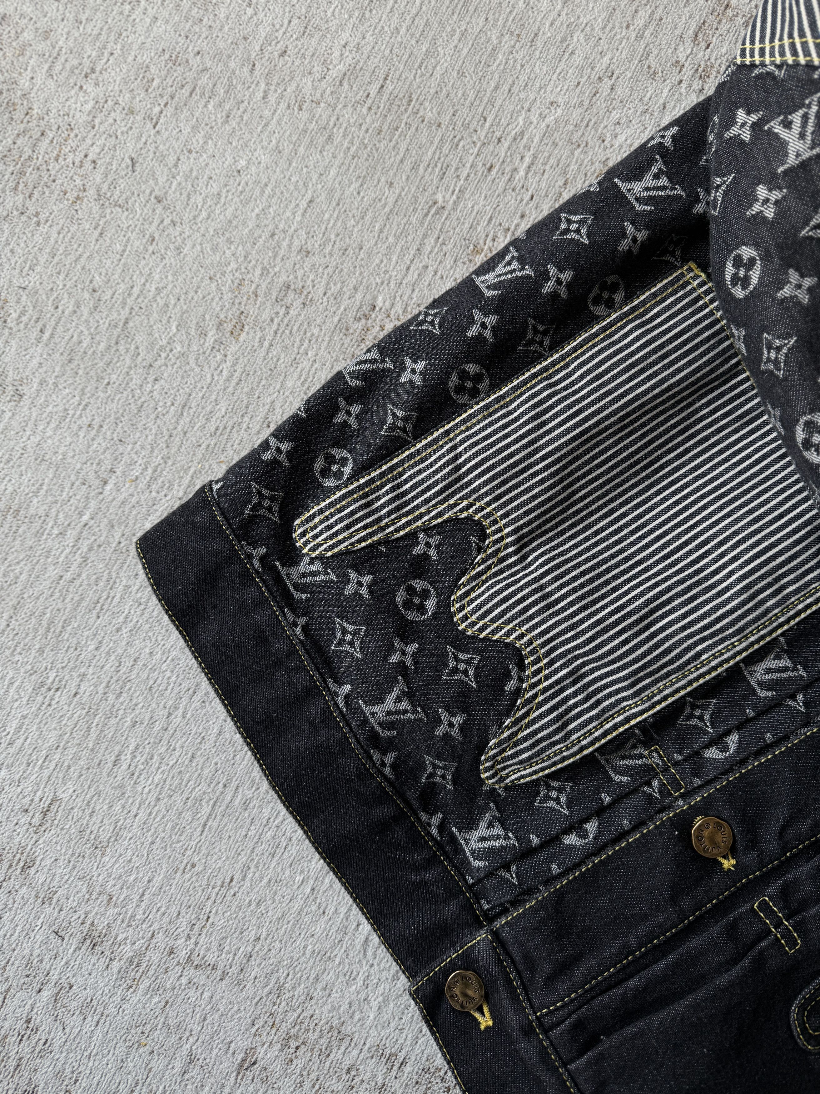 Louis Vuitton LOUIS VUITTON X NIGO DENIM JACKET | SIZE 60 Size US XXL / EU 58 / 5 - 5 Thumbnail