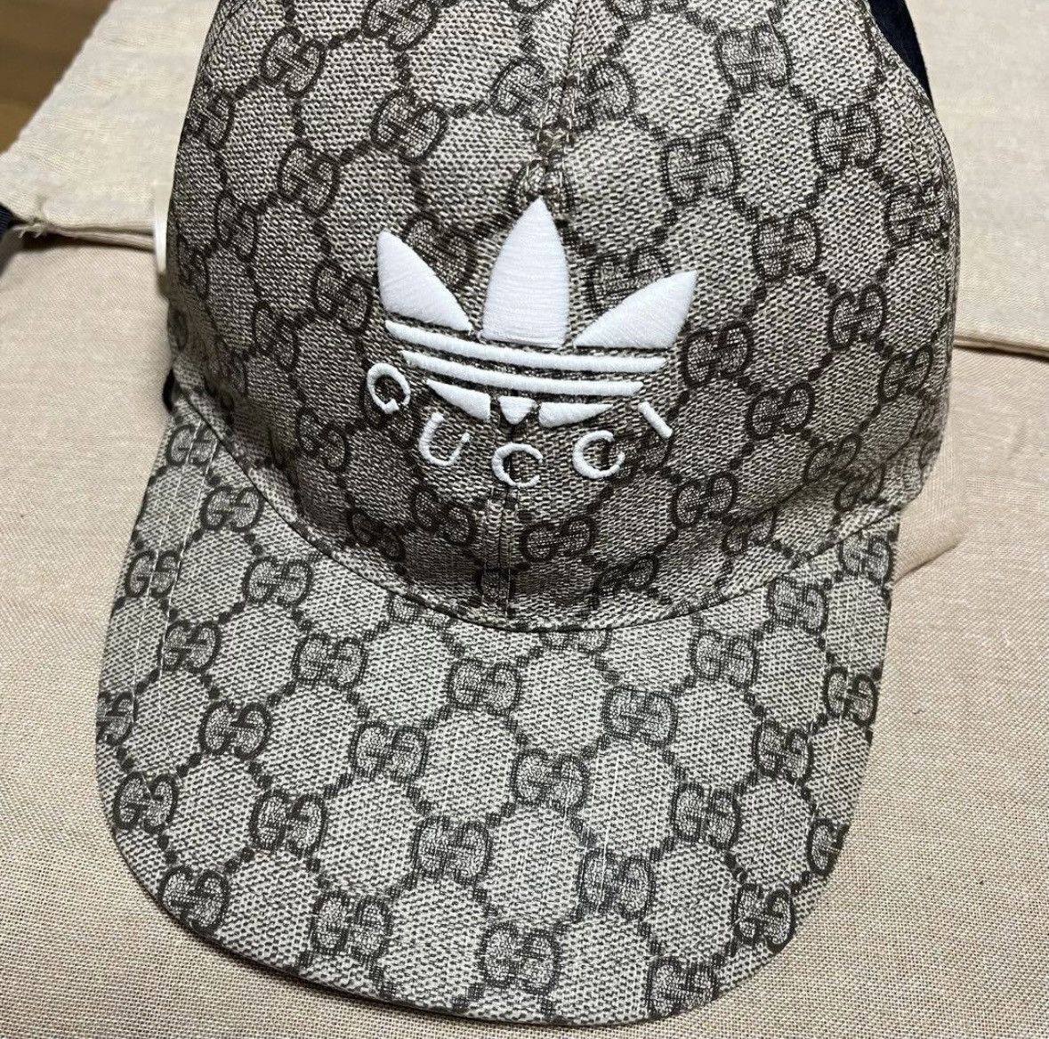 Adidas × Gucci GUCCI ADIDAS CAP double side size L NEW Size ONE SIZE - 3 Thumbnail