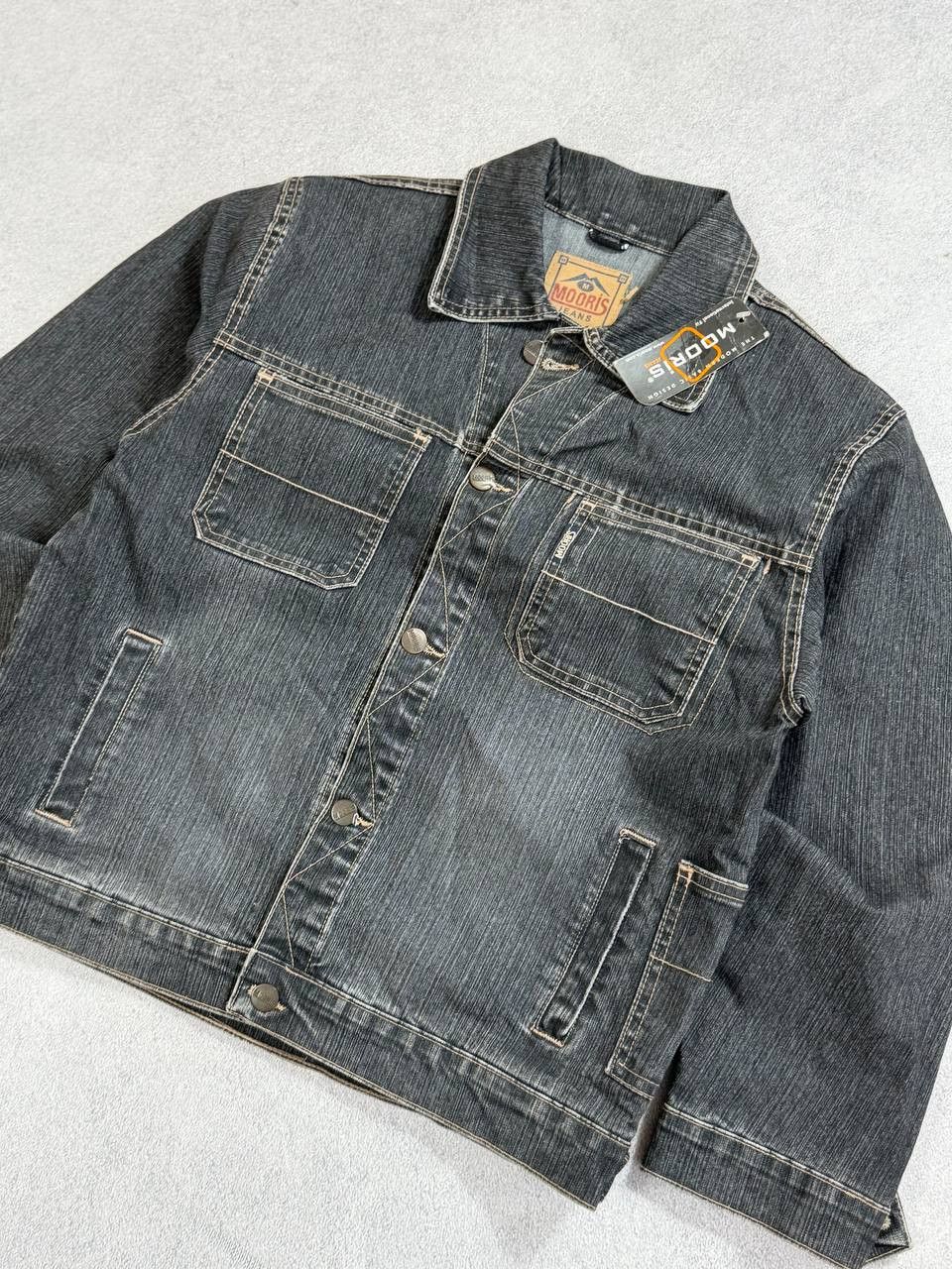 Japanese Brand Vintage 90s Denim Trucker Japan Style Archive Avant-garde Size US S / EU 44-46 / 1 - 8 Thumbnail