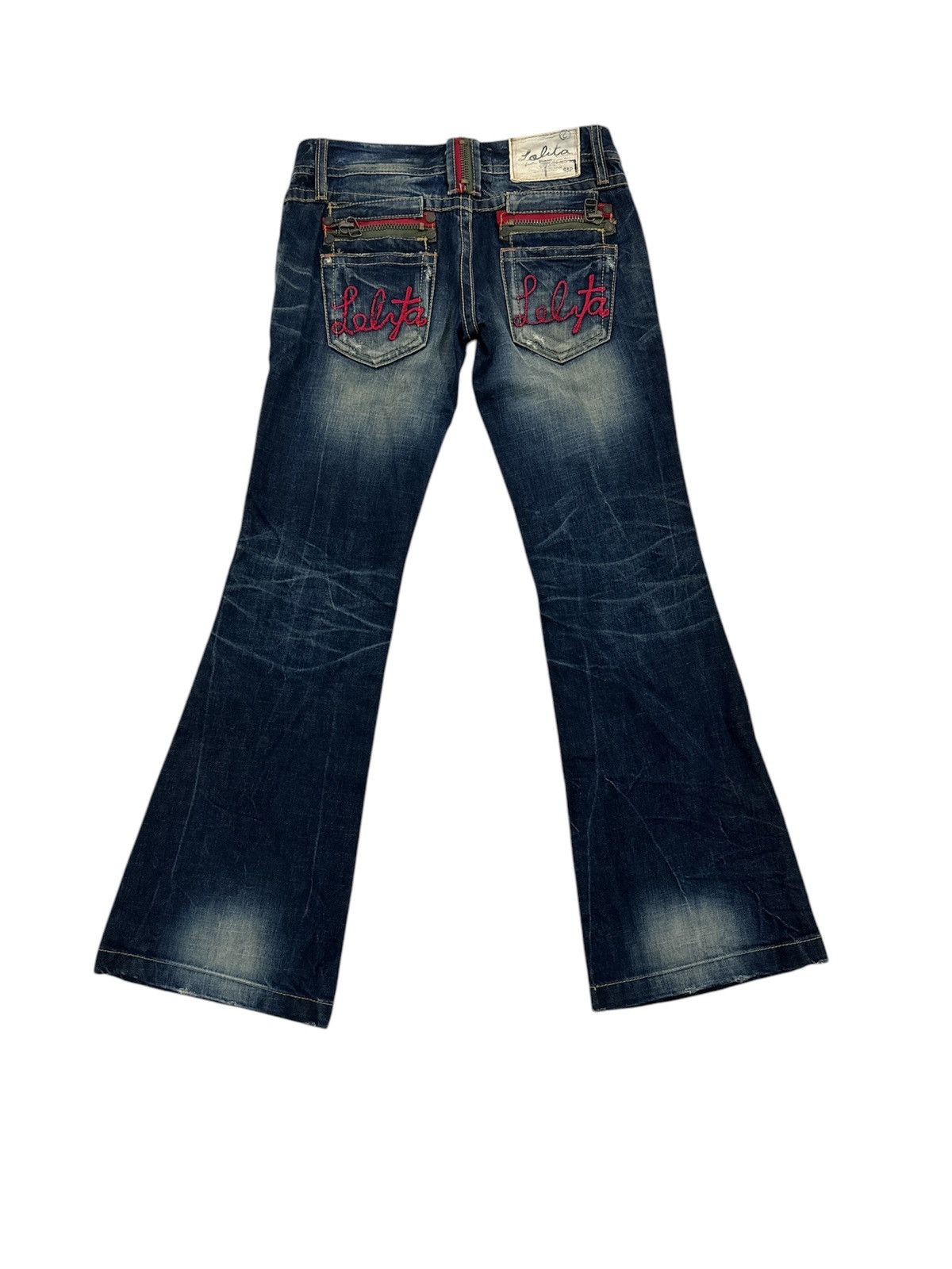 Hysteric Glamour × Japanese Brand × Tornado Mart Lolita Jeans Bootcut Design Size US 28 / EU 44 - 2 Thumbnail
