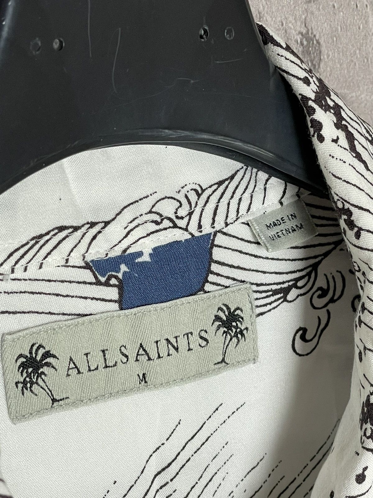 Allsaints Vintage Art Allsaints Hawaiian Japanese Brand Y2K shirt Size US M / EU 48-50 / 2 - 9 Thumbnail