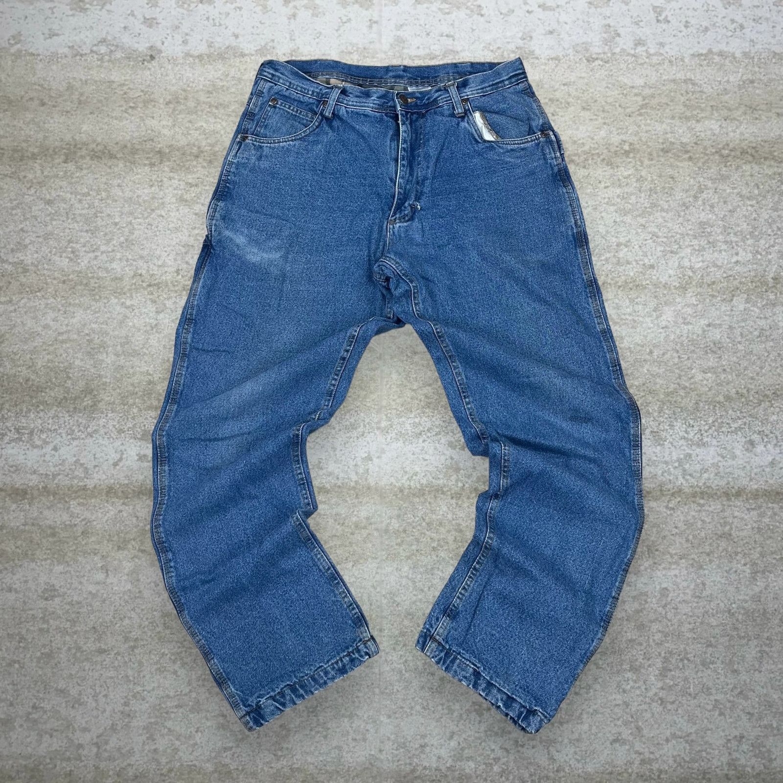 Vintage Vintage Y2K Lakin Mckey Key Jeans 36x34 Relaxed Medium Wash Size US 36 / EU 52 - 2 Thumbnail